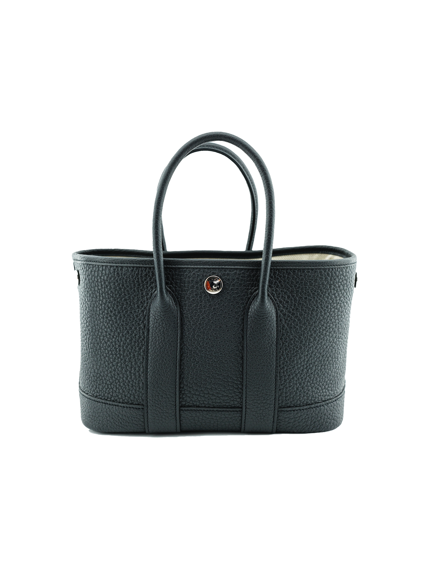 NEW HERMÈS MINI GARDEN PARTY NEGONDA BLACK PHW