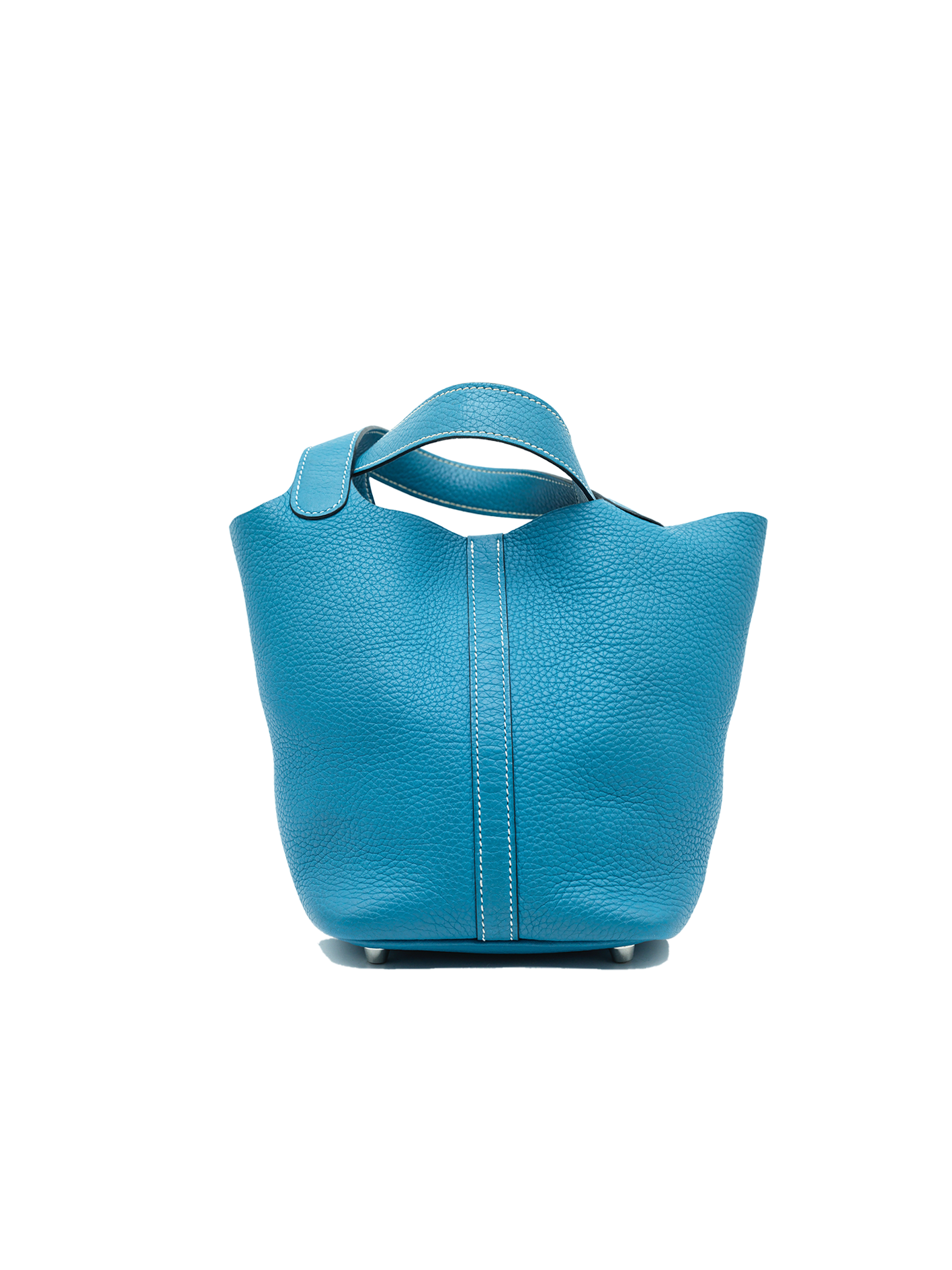 PRE-LOVED HERMÈS PICOTIN 18 TAURILLON CLEMENCE BLUE JEAN PHW
