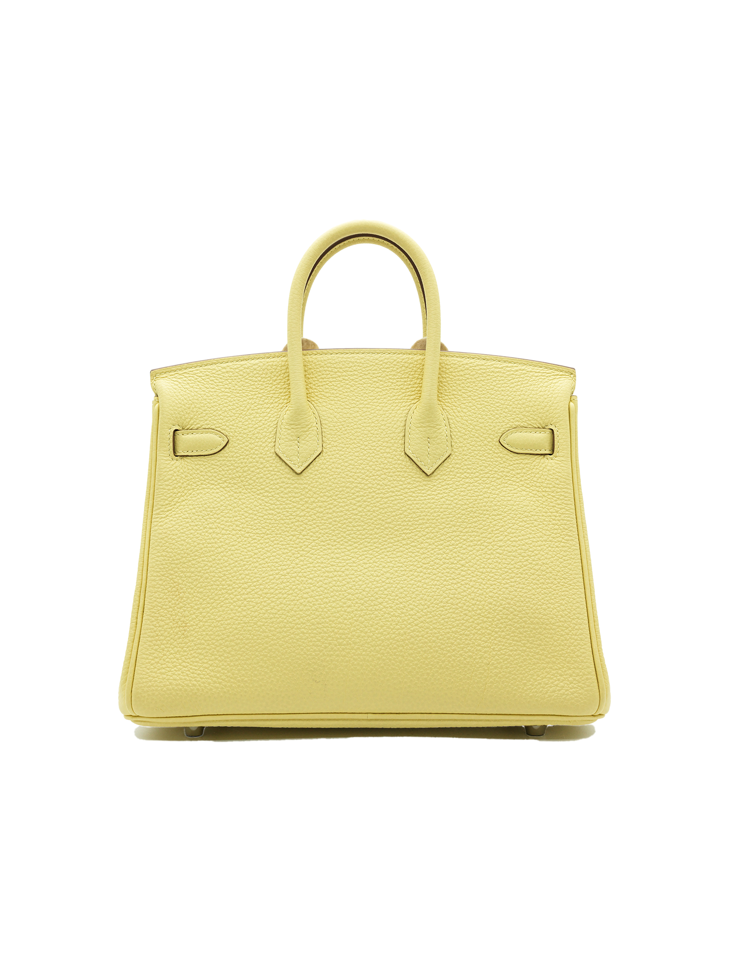NEW HERMÈS BIRKIN 25 TOGO JAUNE POUSSIN PHW