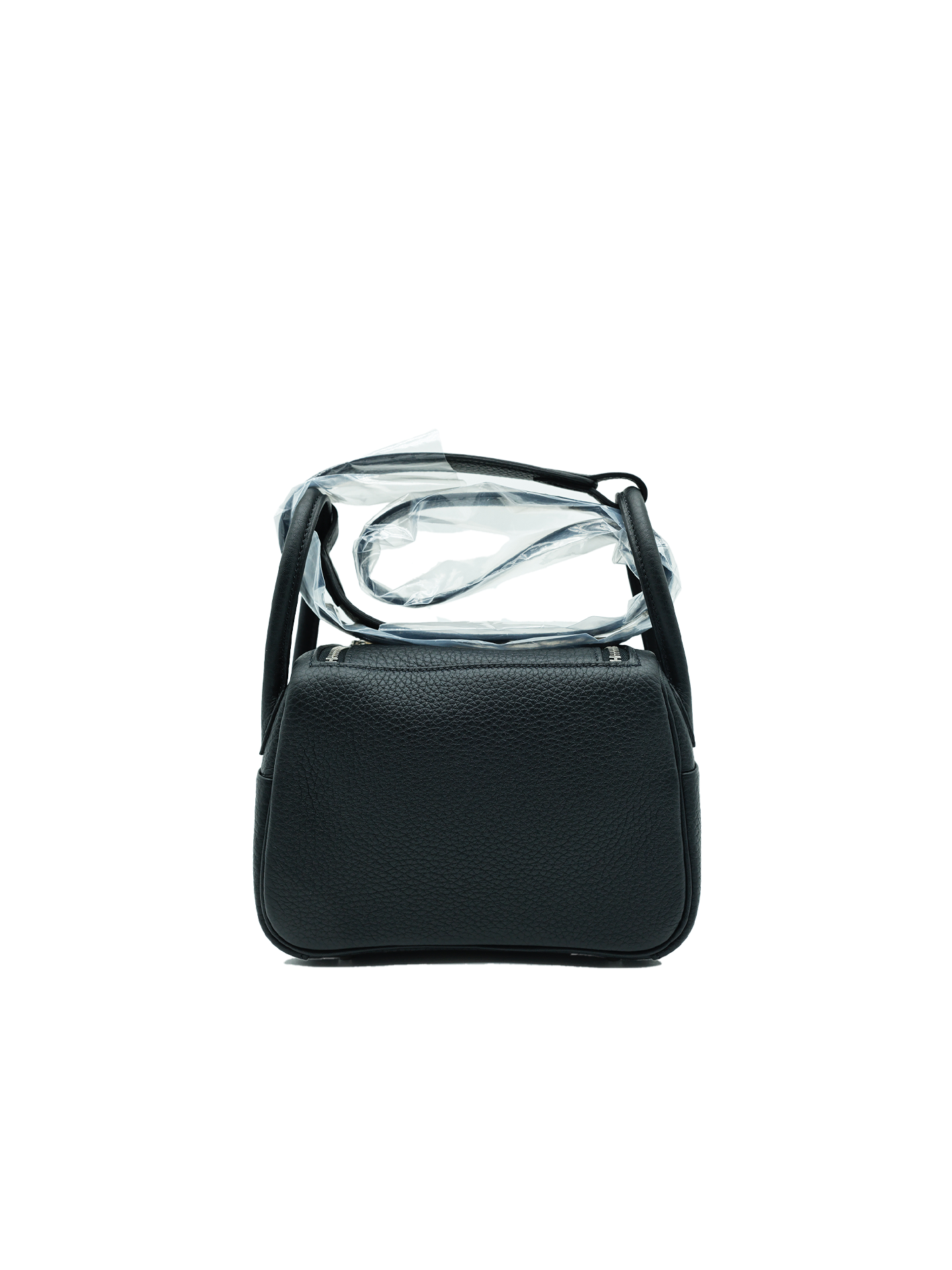 NEW HERMÈS MINI LINDY TAURILLON CLEMENCE BLACK PHW