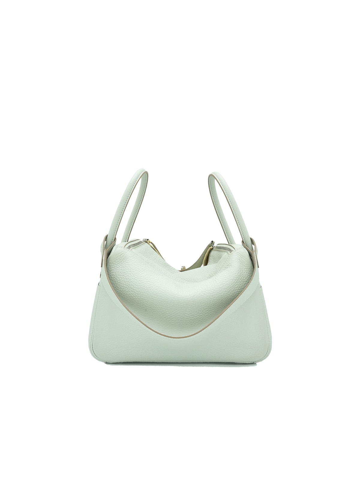 PRE-LOVED HERMÈS LINDY 26 TAURILLON CLEMENCE GRIS PERLE PHW