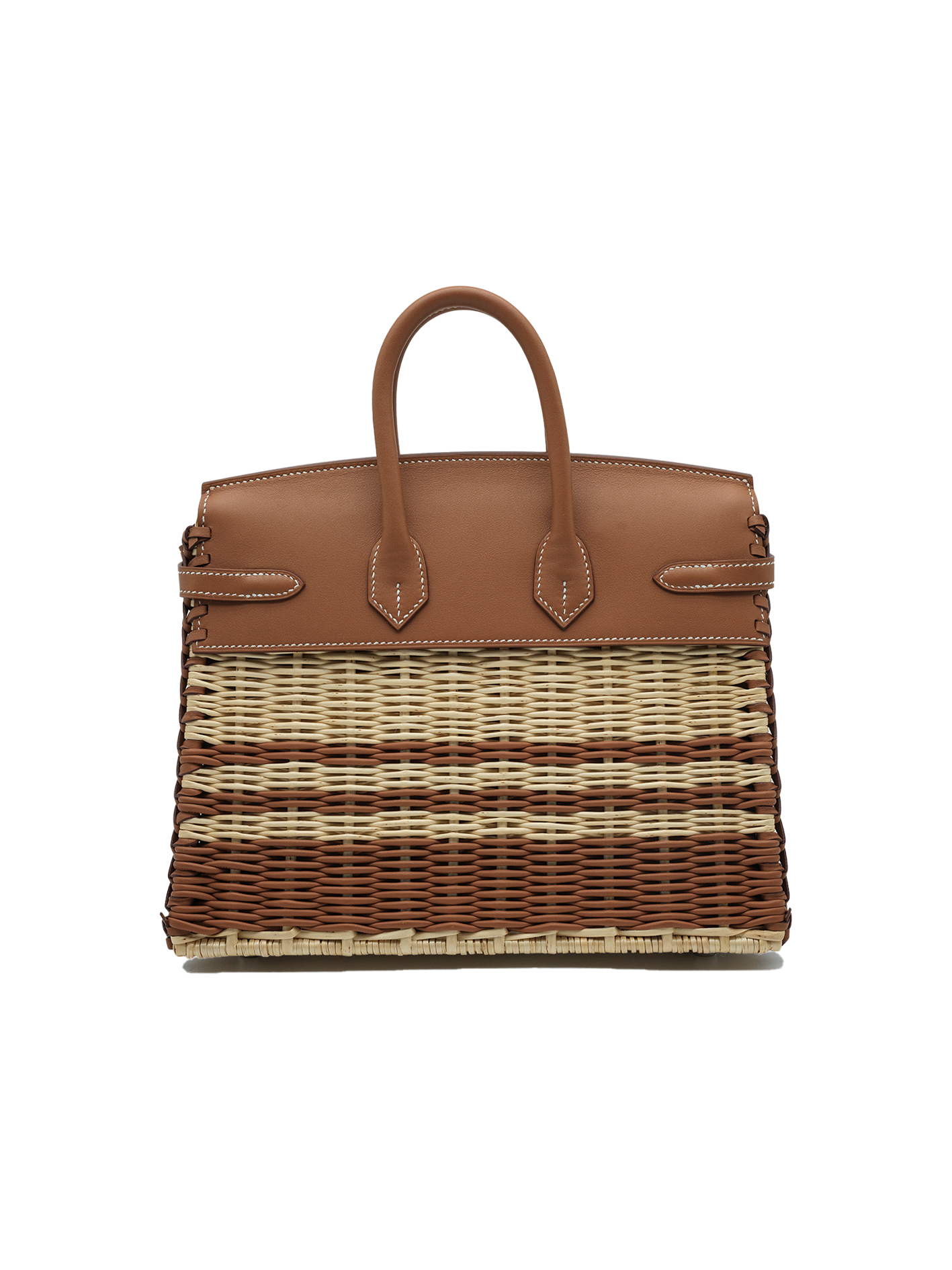 NEW HERMÈS BIRKIN 25 PICNIC NATURAL WICKER/ SWIFT NATURAL GOLD/ GOLD PHW