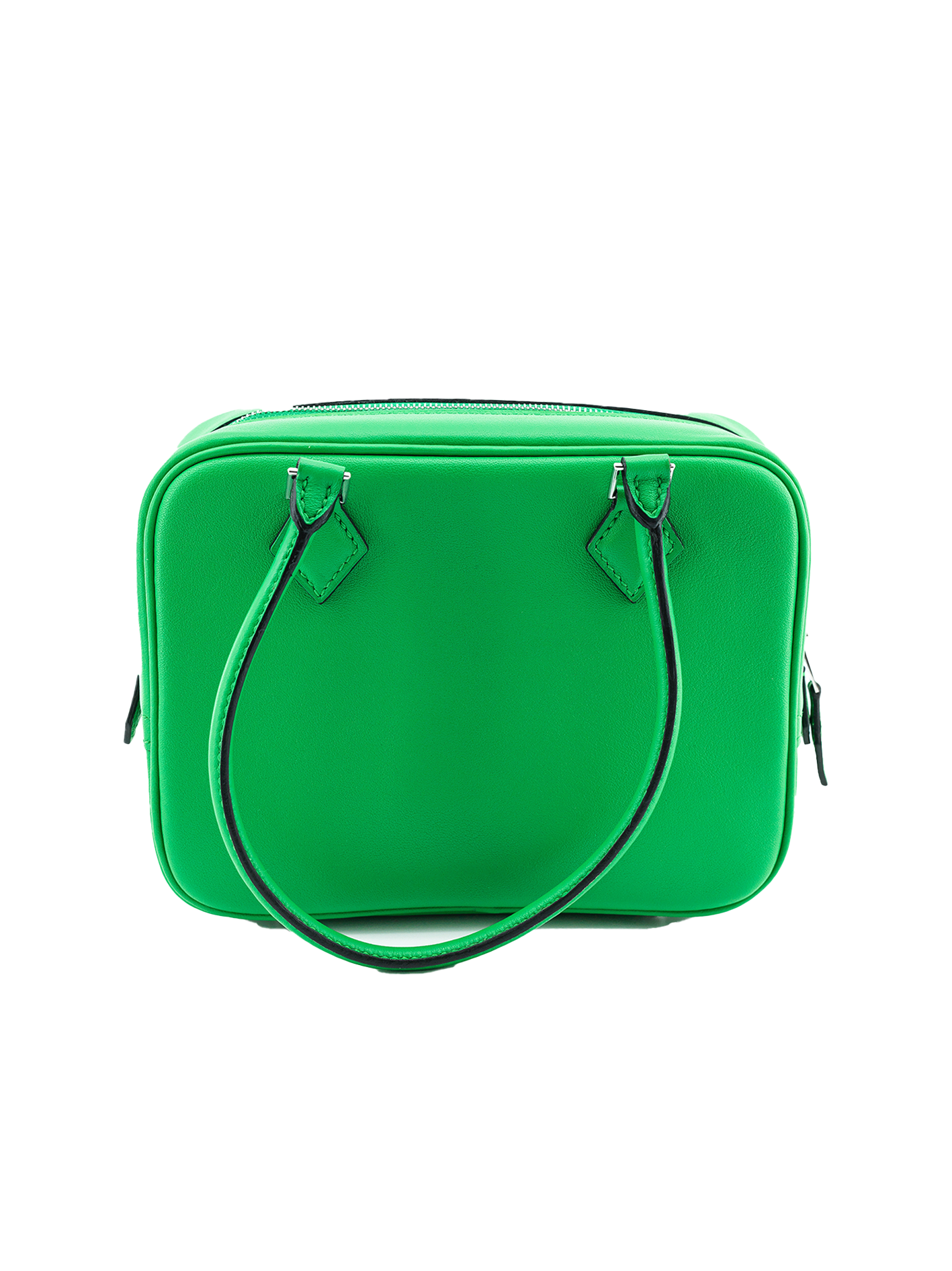 PRE-LOVED HERMÈS MINI PLUME SWIFT BAMBOO PHW