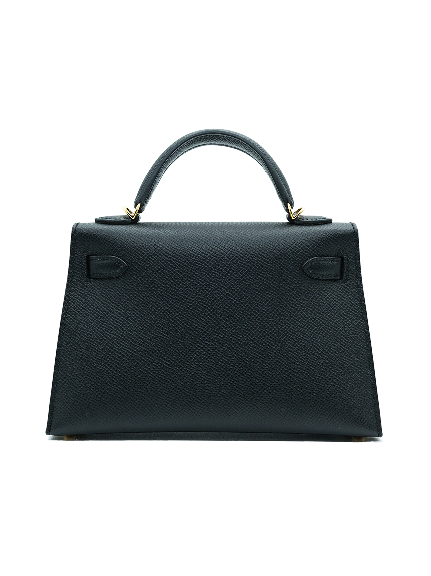 PRE-LOVED HERMÈS MINI KELLY II EPSOM BLACK GHW