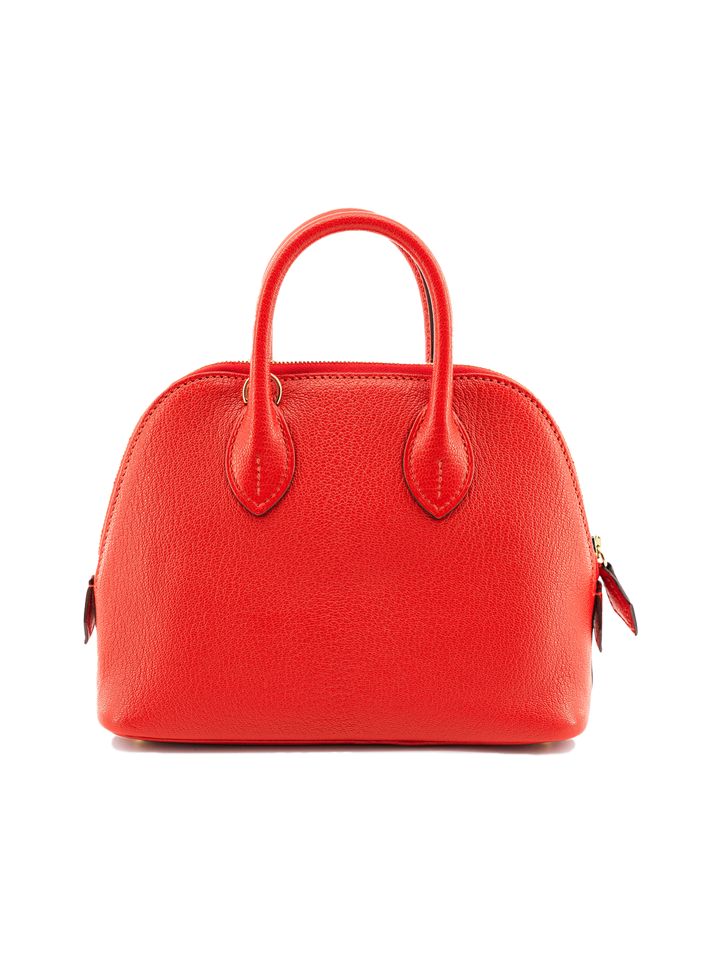 PRE-LOVED HERMES MINI BOLIDE MYSORE ROUGE DE COEUR GHW
