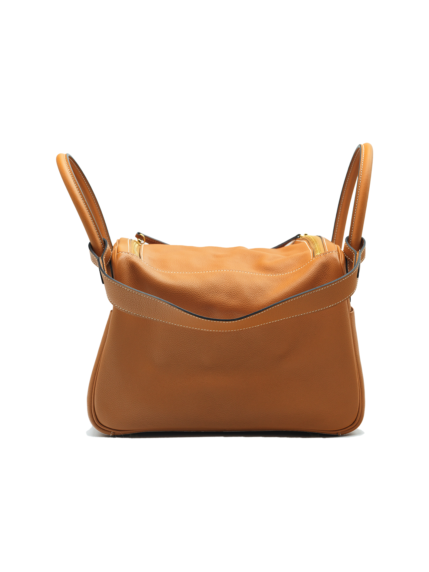 PRE-LOVED HERMES LINDY 30 EVERCOLOR GOLD PHW