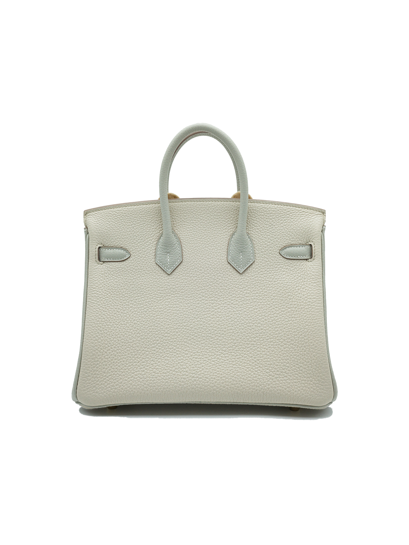 PRE-LOVED HERMÈS BIRKIN 25 TOGO CRAIE/ GRIS PEARL BGHW