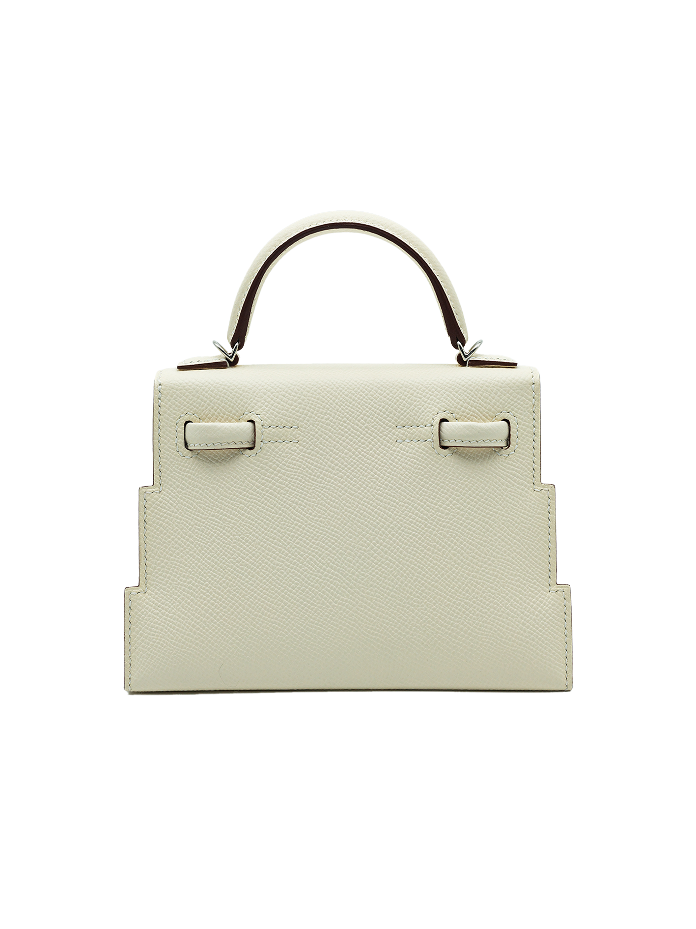 PRE-LOVED HERMÈS KELLY DOLL EPSOM NATA/ MAUVE SYLVESTRE/ LIME PHW