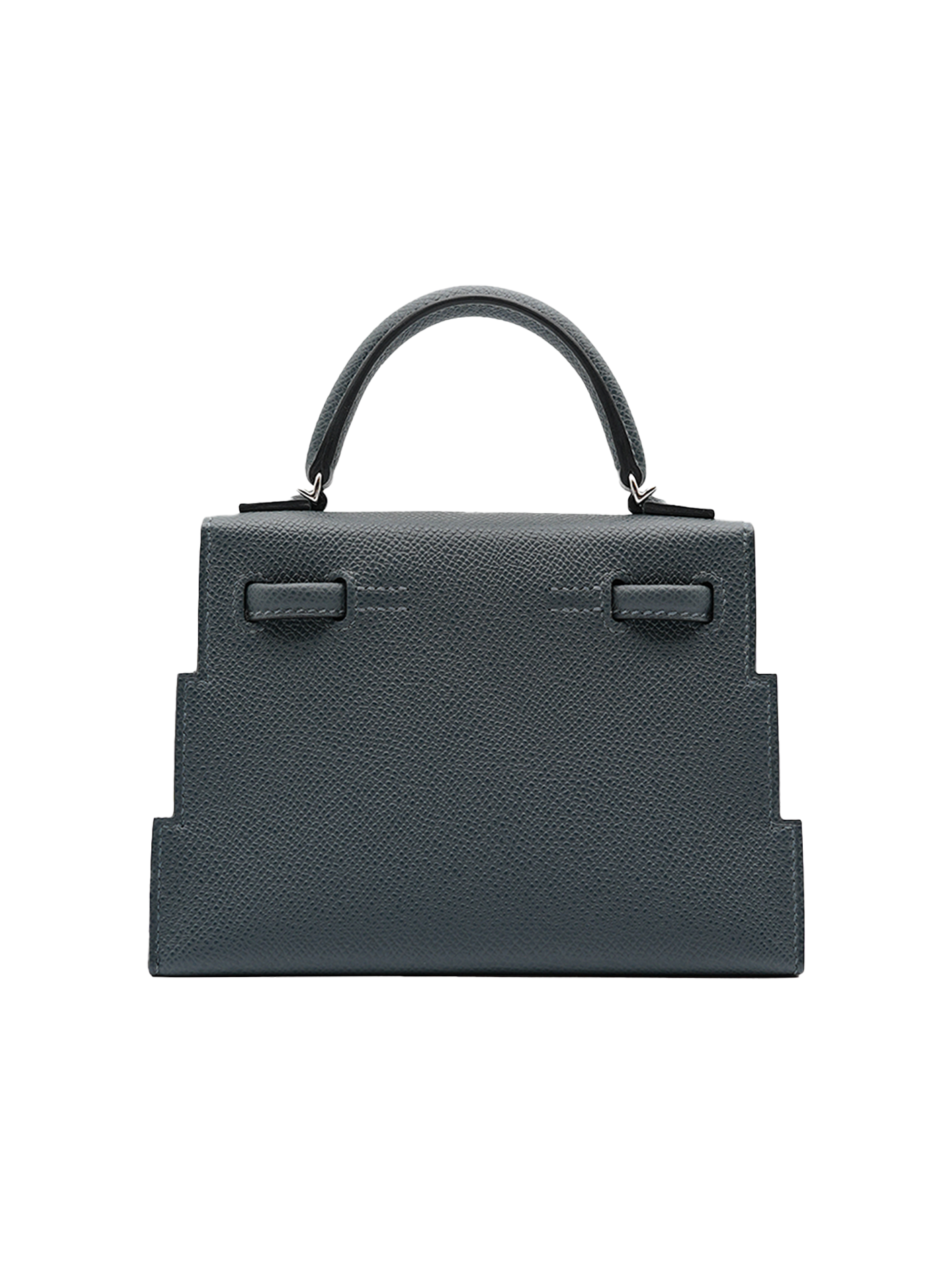 NEW HERMÈS KELLY DOLL EPSOM GRIS MISTY PHW