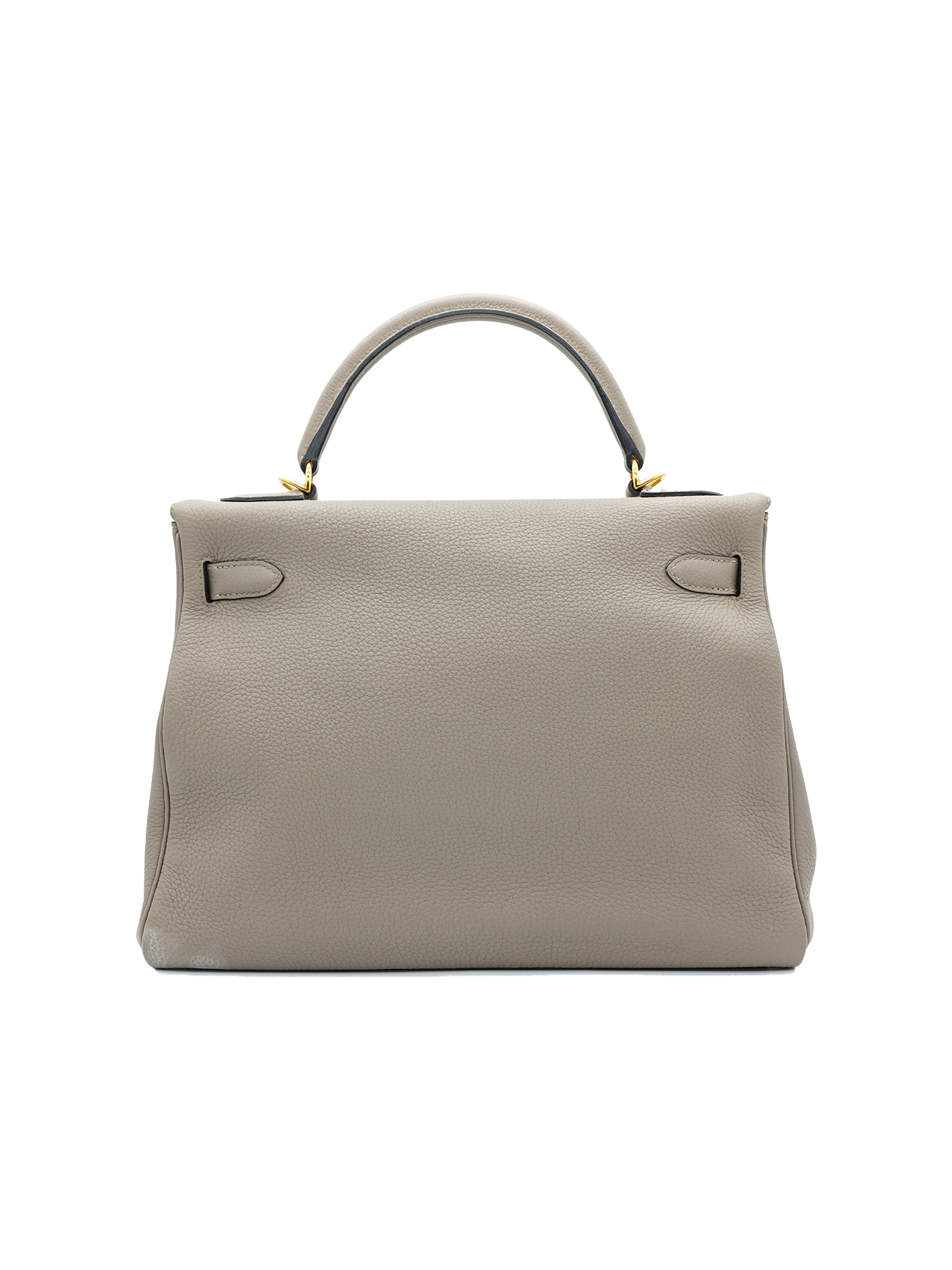 PRE-LOVED HERMÈS KELLY 32 TOGO GRIS ASPHALTE GHW