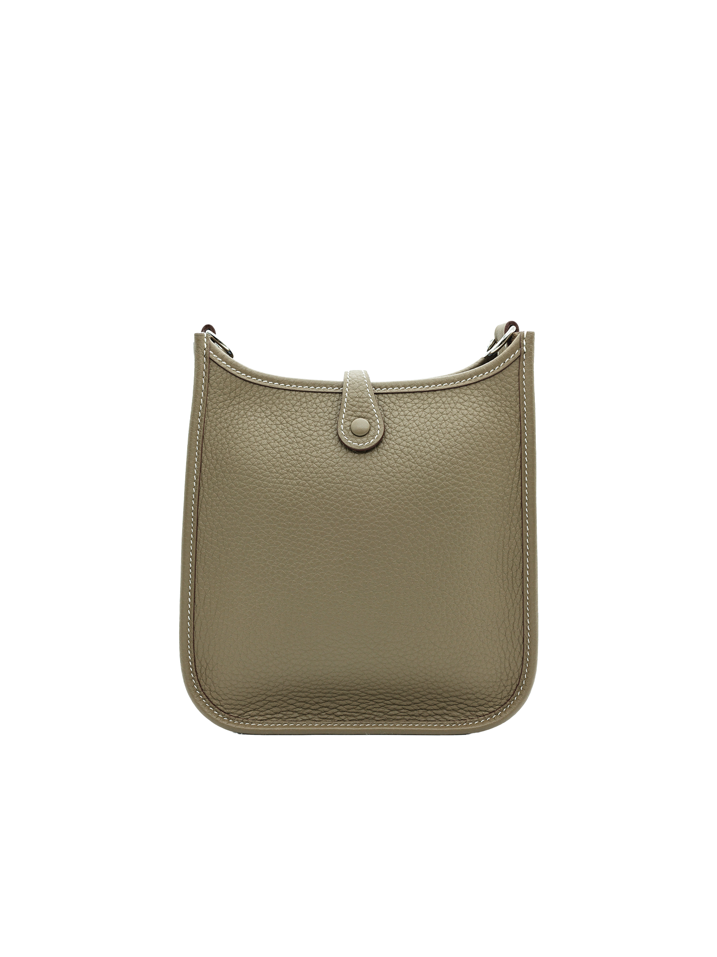 PRE-LOVED HERMÈS MINI EVELYNE TAURILLON CLEMENCE ETOUPE PHW