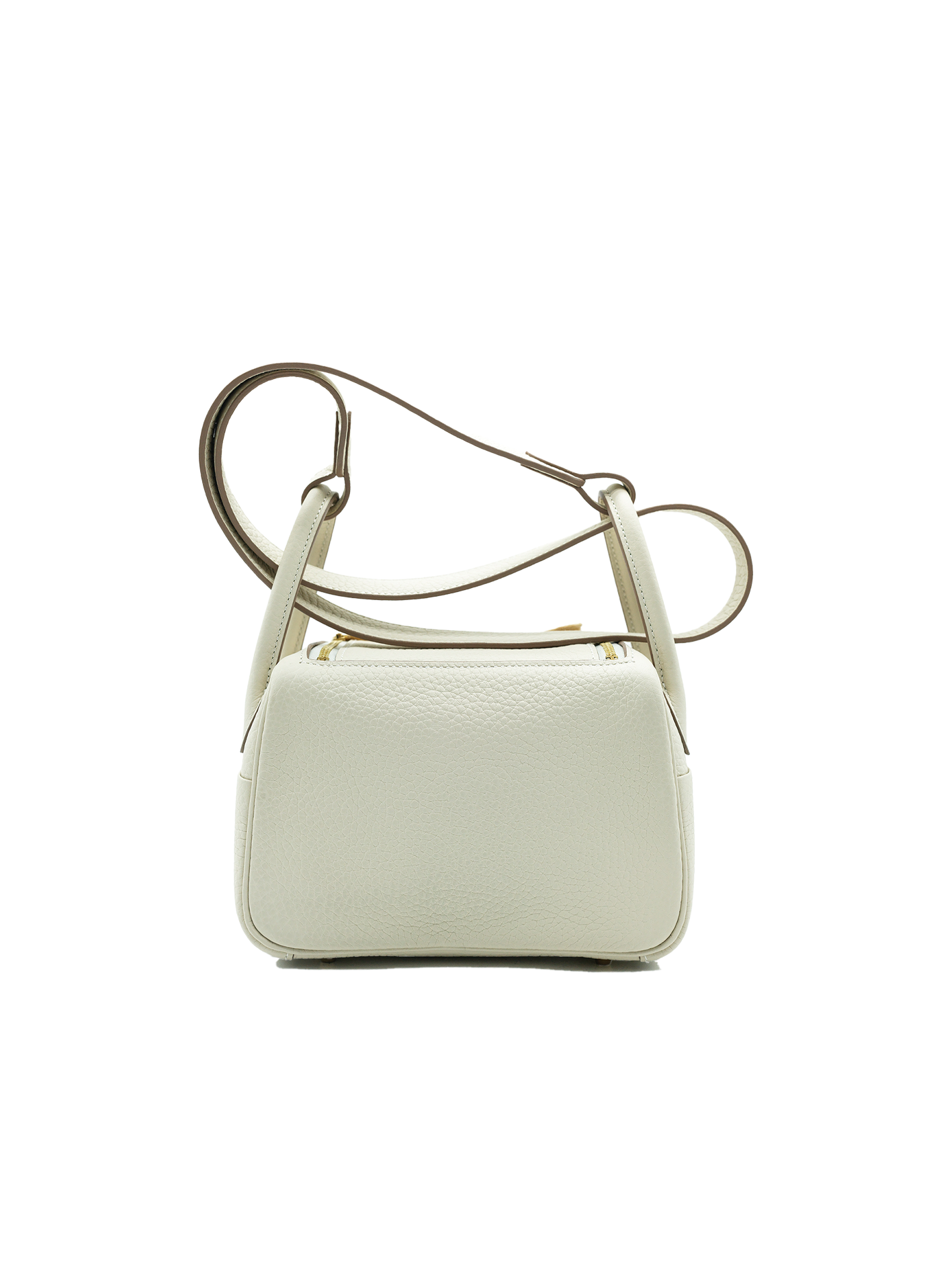 PRE-LOVED HERMÈS MINI LINDY TAURILLON CLEMENCE CRAIE GHW