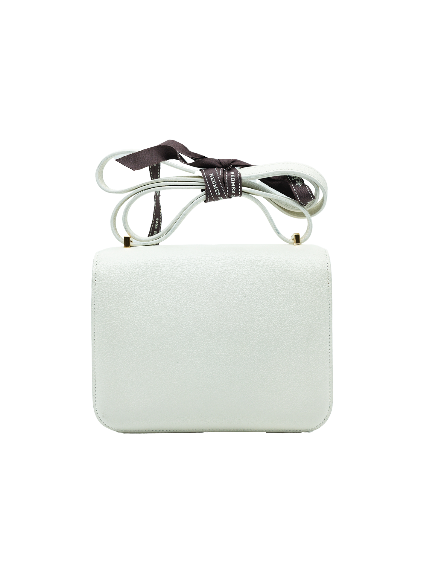 PRE-LOVED HERMÈS CONSTANCE 19 EVERCOLOR BLANC GHW