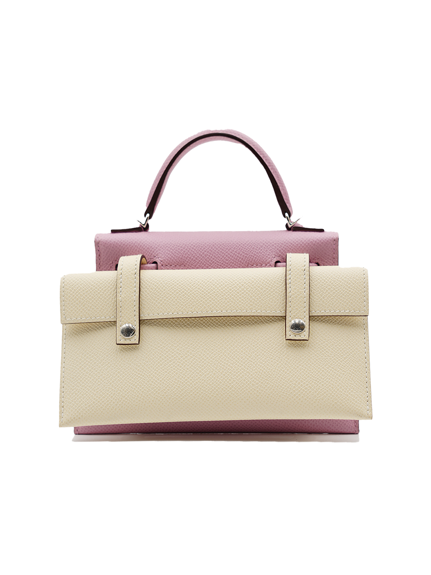 PRE-LOVED HERMÈS KELLY DOLL EPSOM MAUVE SYLVESTRE PHW