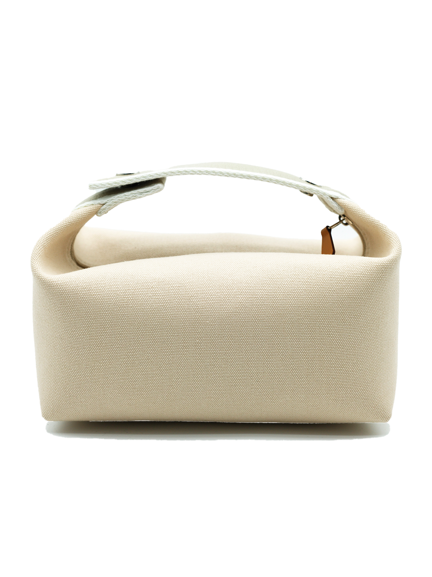 NEW HERMÈS BRIDE-A-BRAC CASE SMALL MODEL TOILE NATURAL PHW
