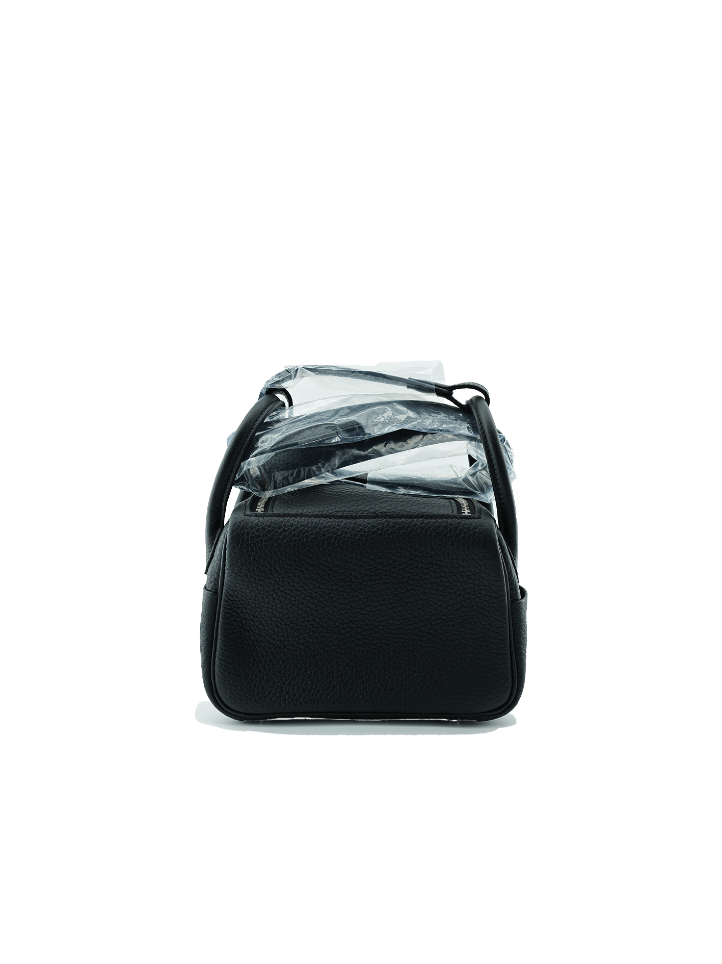 NEW HERMÈS MINI LINDY TAURILLON CLEMENCE BLACK PHW
