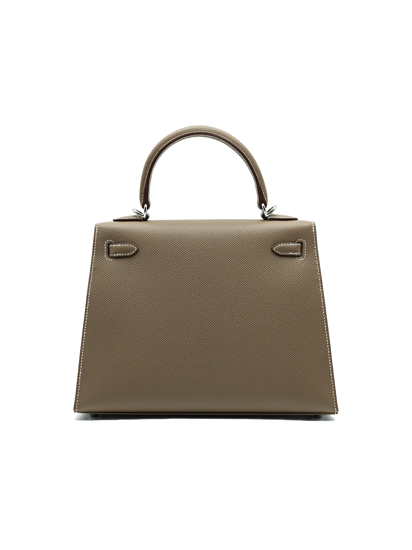 NEW HERMÈS KELLY 25 EPSOM ETOUPE PHW