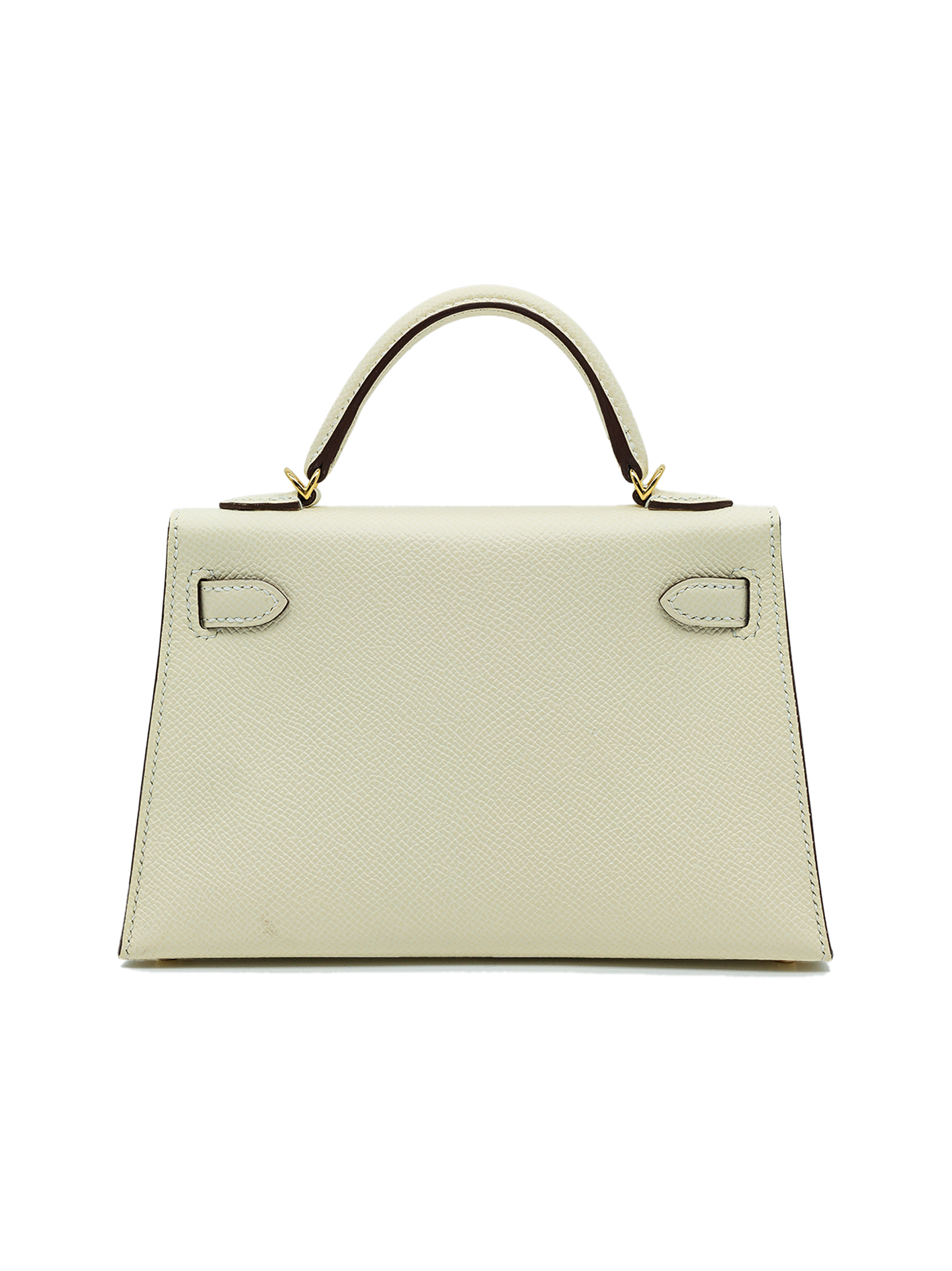 PRE-LOVED HERMÈS MINI KELLY II EPSOM NATA GHW