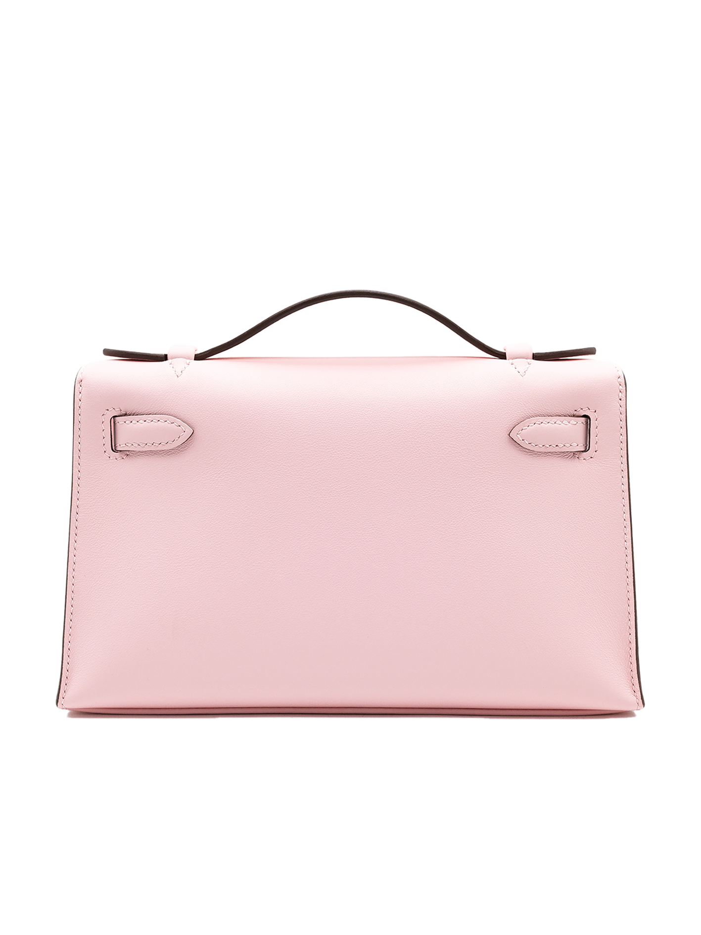 NEW HERMÈS KELLY POCHETTE SWIFT ROSE SAKURA PHW
