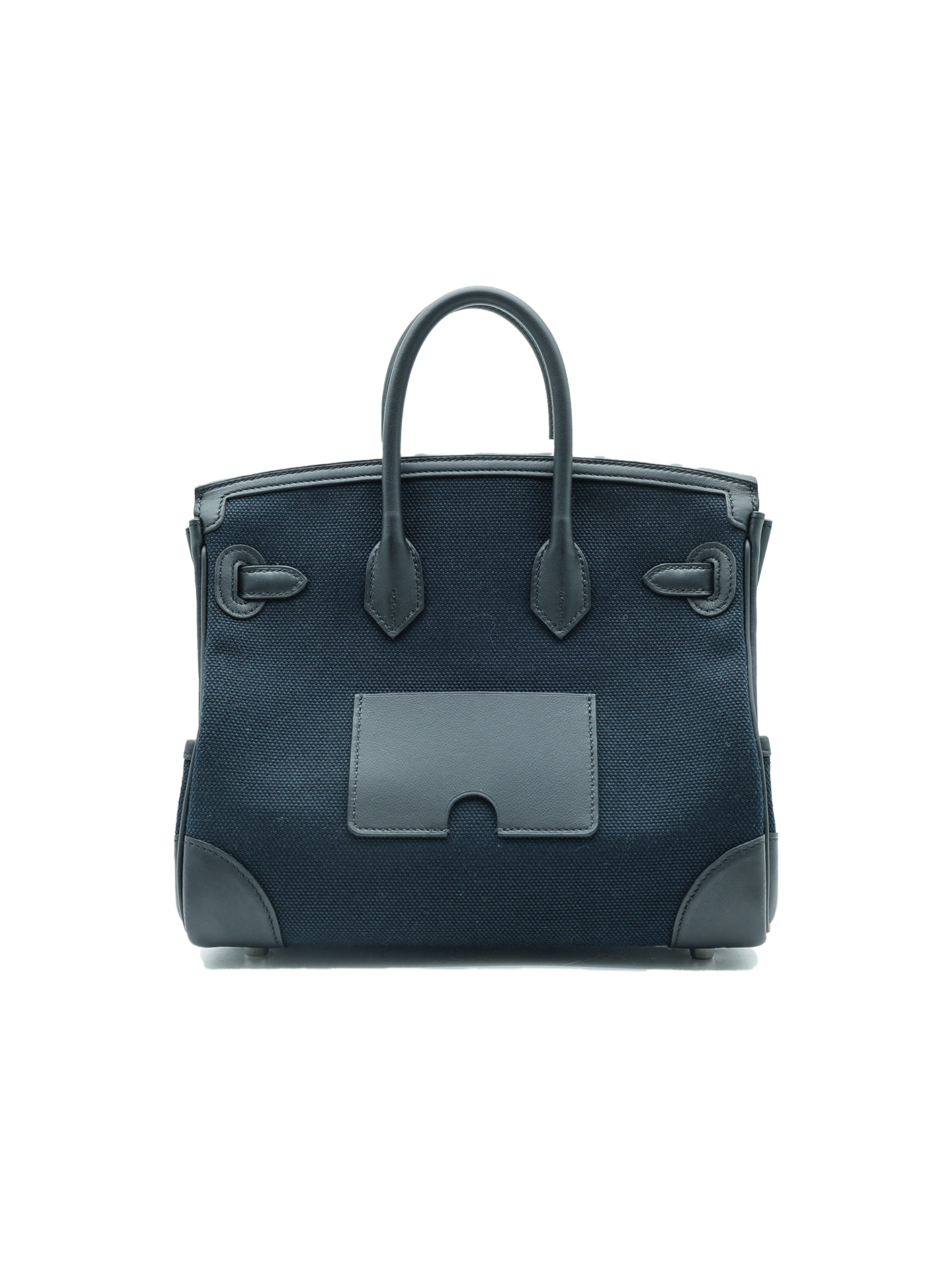 NEW HERMÈS BIRKIN 25 CARGO SWIFT/ TOILE BLACK PHW