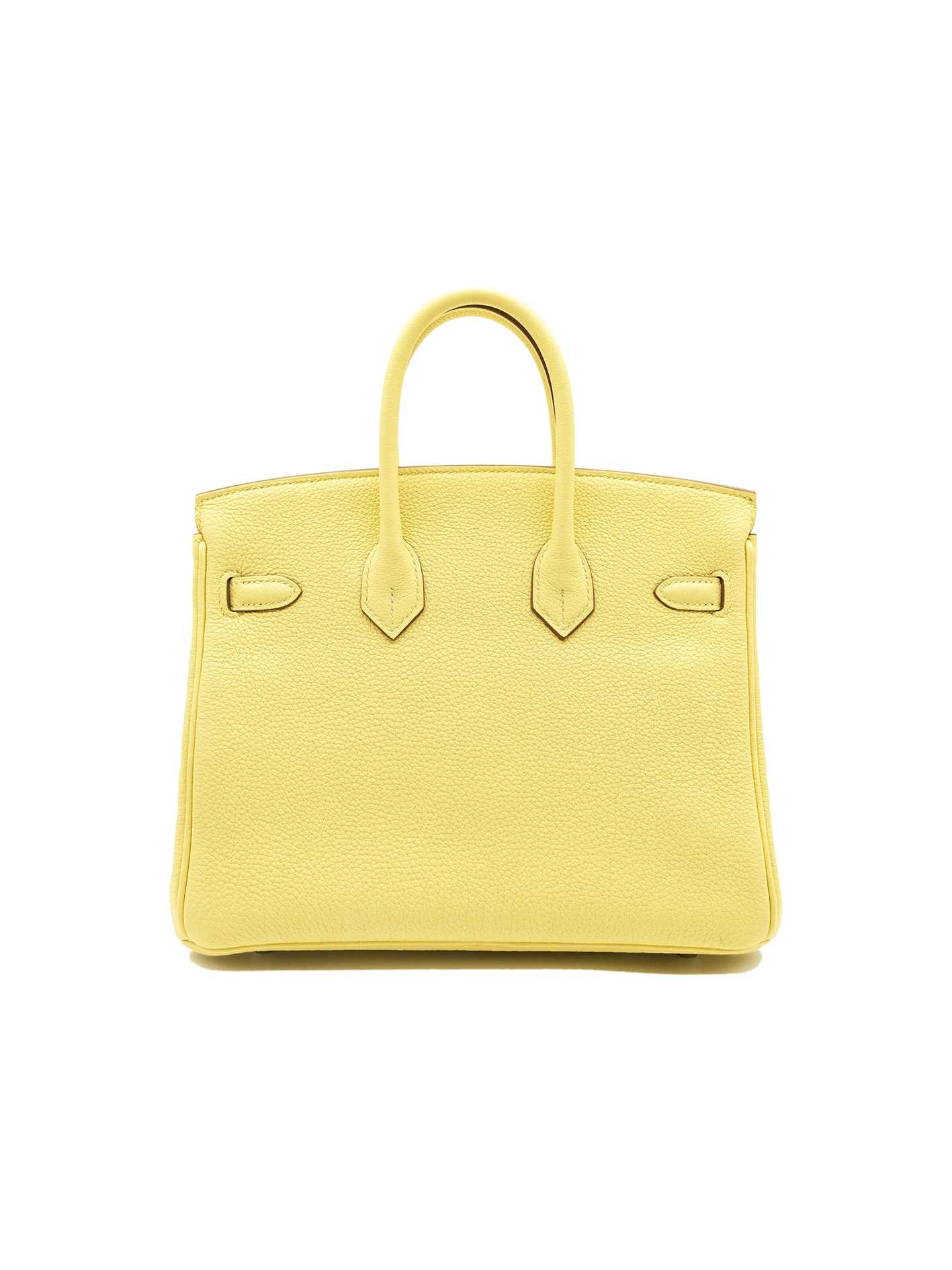 PRE-LOVED HERMES BIRKIN 25 TOGO JAUNE POUSSIN PHW