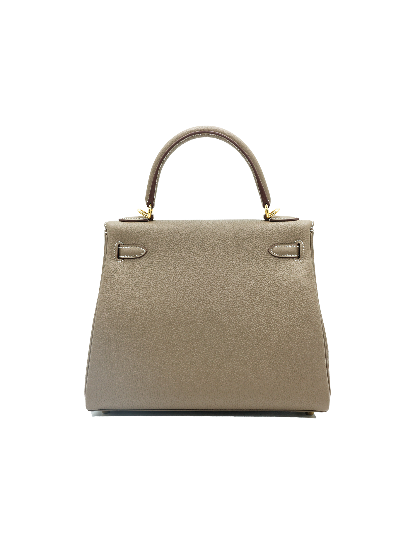 NEW HERMÈS KELLY 25 TOGO ETOUPE GHW