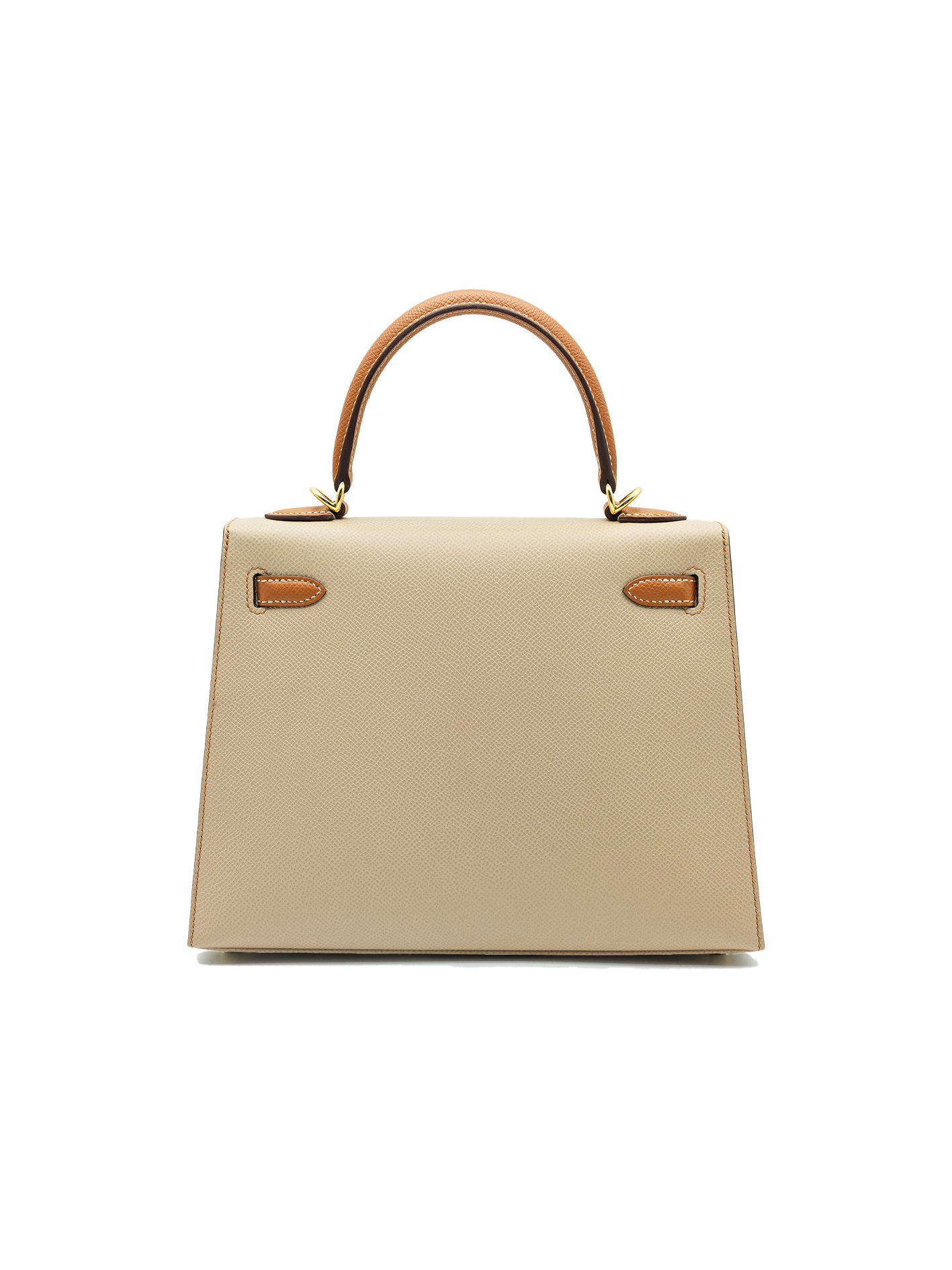 PRE-LOVED HERMES EPSOM KELLY 25 TRENCH/ GOLD GHW
