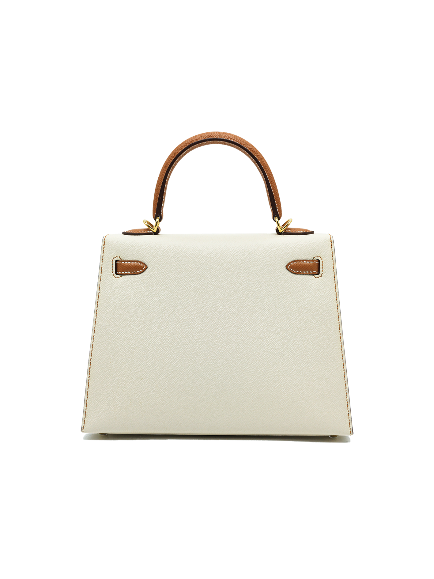 PRE-LOVED HERMÈS KELLY 25 EPSOM CRAIE/ GOLD GHW