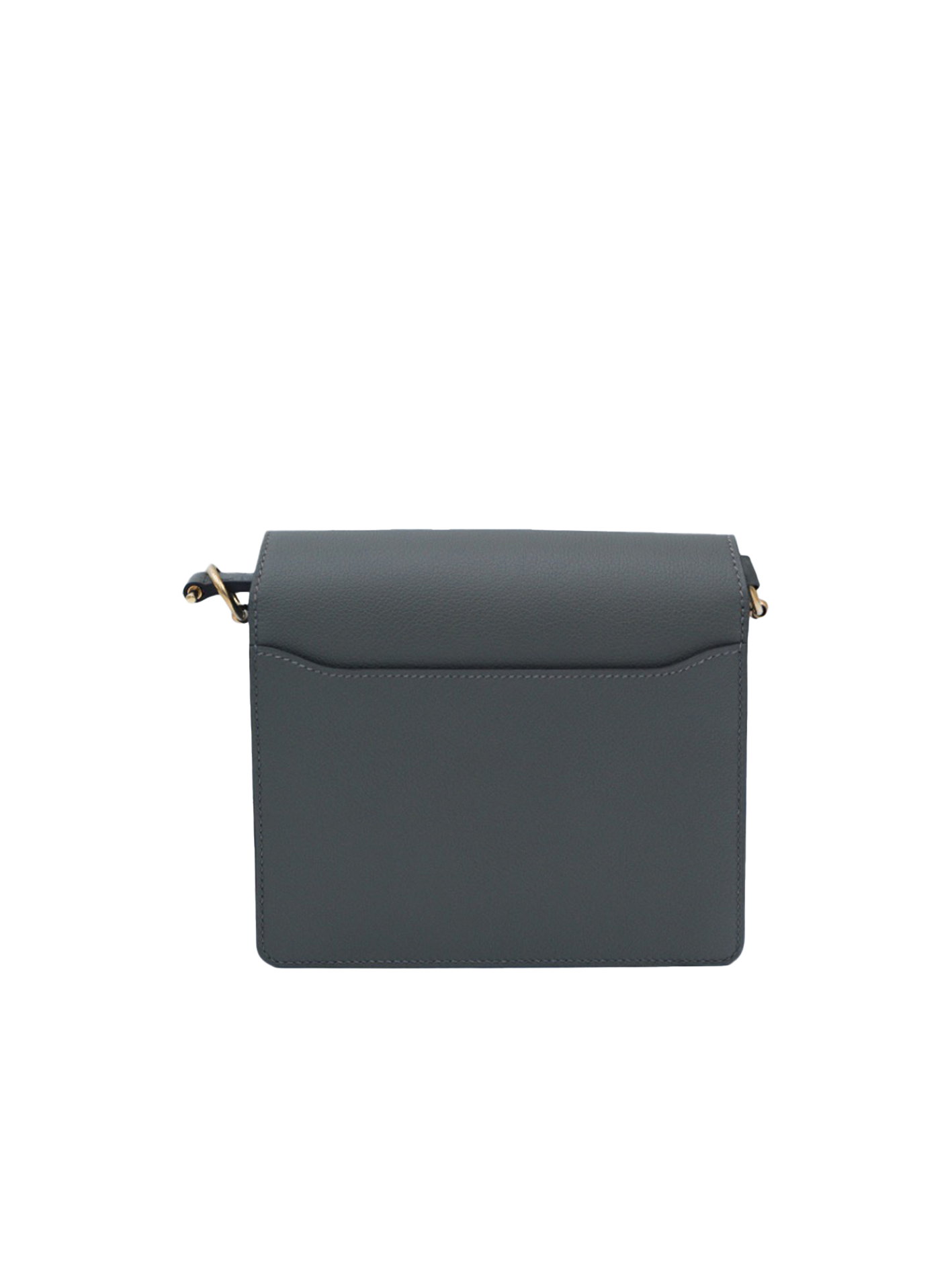 PRE-LOVED HERMÈS MINI ROULIS EVERCOLOR LEATHER GRIS MEYER GHW