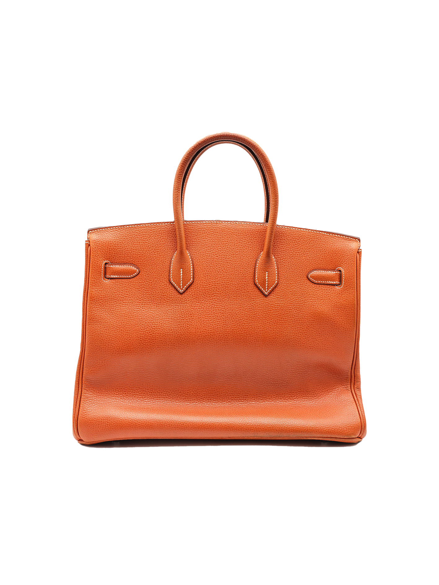 PRE-LOVED HERMES BIRKIN 35 TOGO PUMPKIN ORANGE PHW