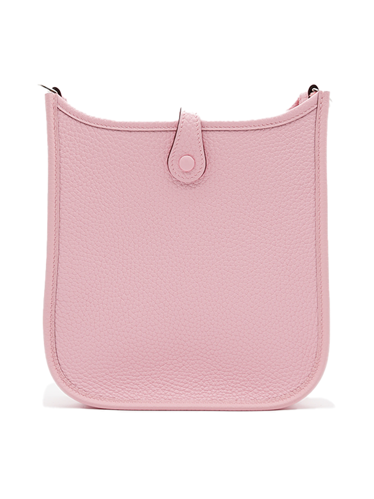 NEW HERMES MINI EVELYNE TAURILLON CLEMENCE ROSE SAKURA PHW