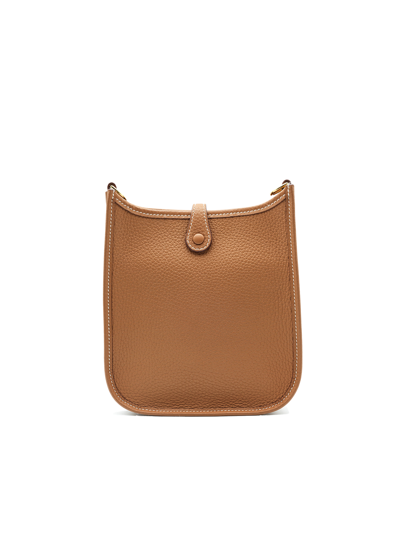 NEW HERMÈS MINI EVELYNE TAURILLON CLEMENCE GOLD GHW