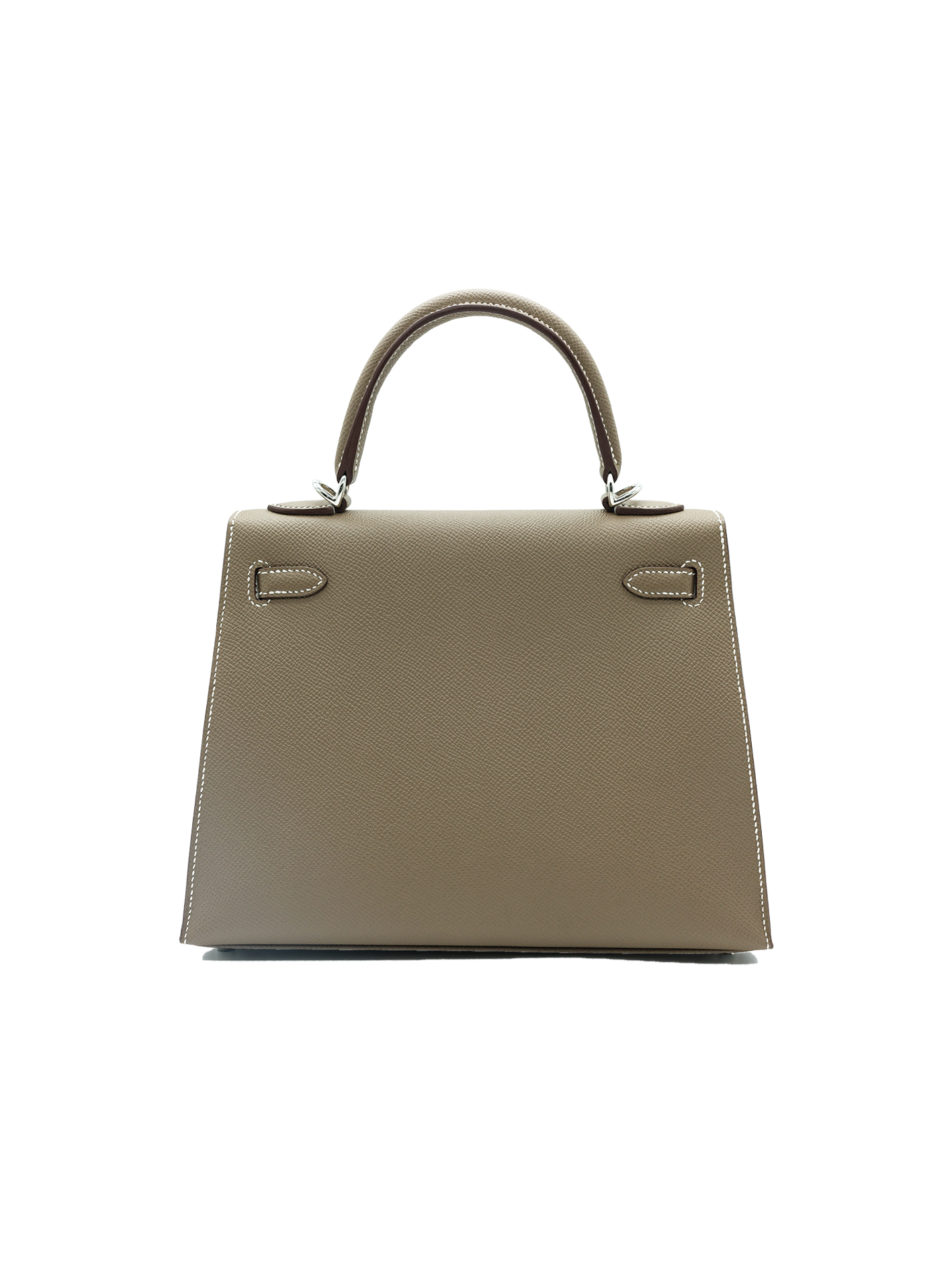 NEW HERMÈS KELLY 25 EPSOM ETOUPE PHW