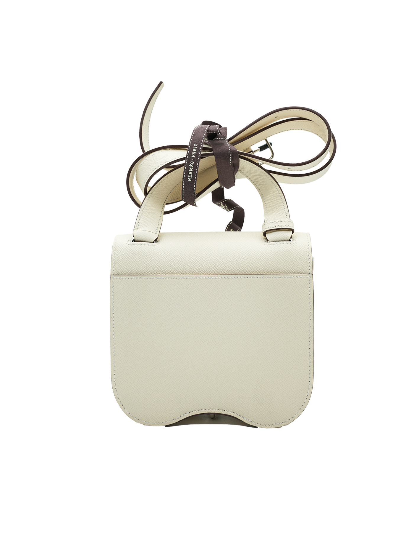 NEW HERMÈS DELLA CAVALLERIA MINI BAG EPSOM NATA PHW