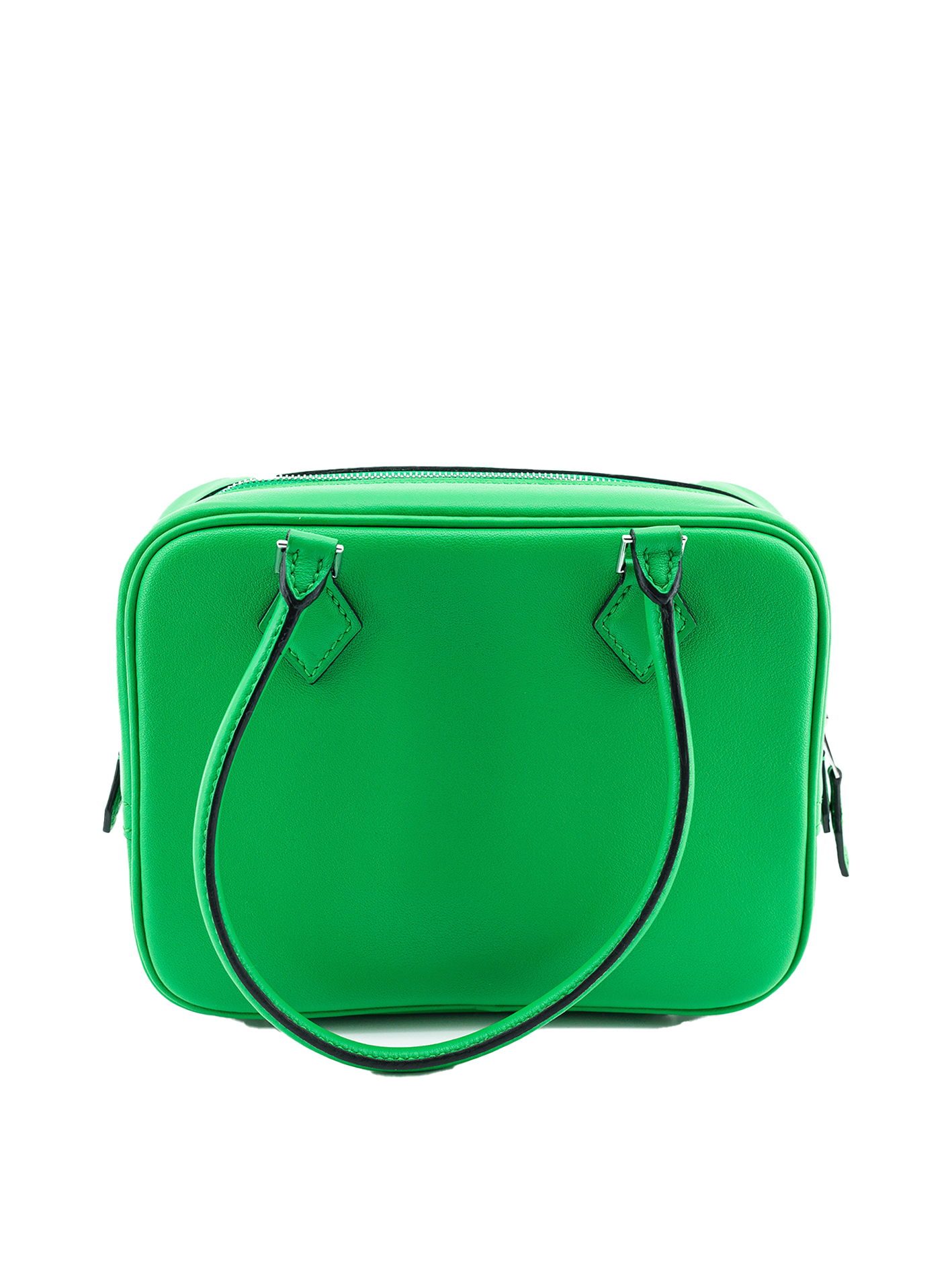 PRE-LOVED HERMES MINI PLUME SWIFT BAMBOO PHW