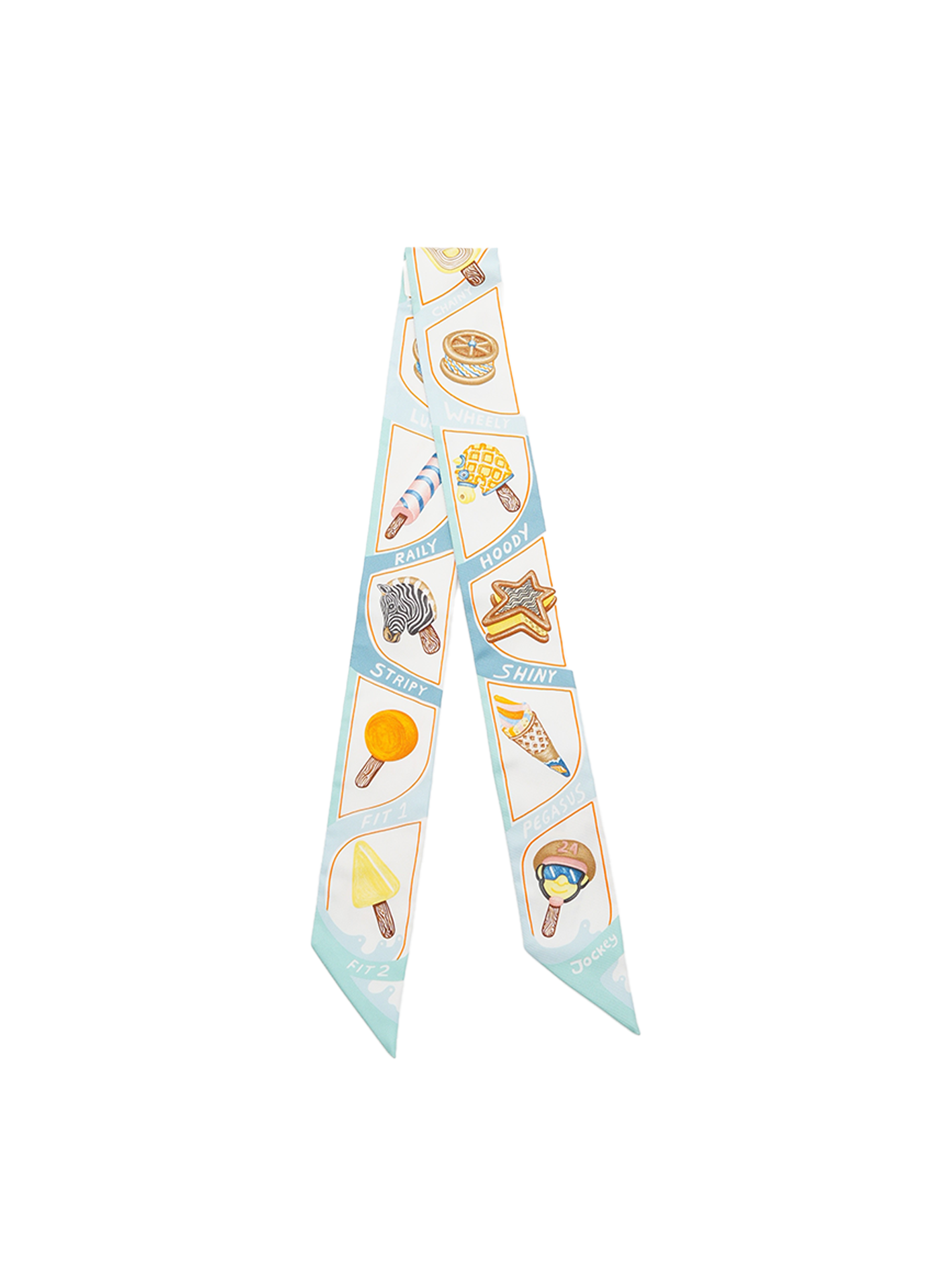 NEW HERMÈS FUNNY ICE CREAM TWILLY