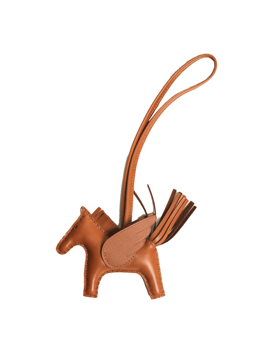 NEW HERMÈS RODEO PEGASE CHARM GOLD SWIFT