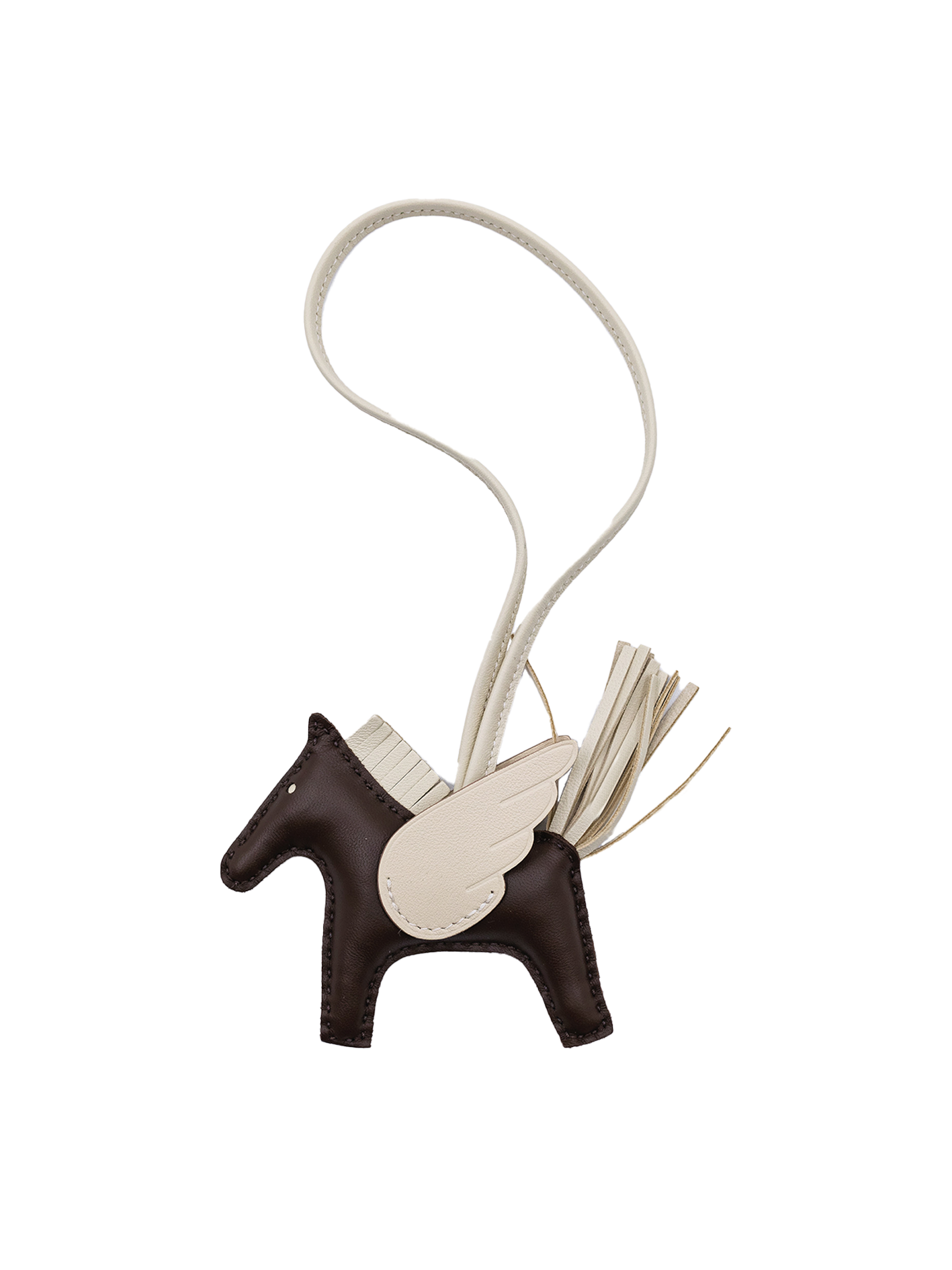 NEW HERMÈS RODEO PEGASE CHARM CHOCOLAT/ CRAIE SWIFT