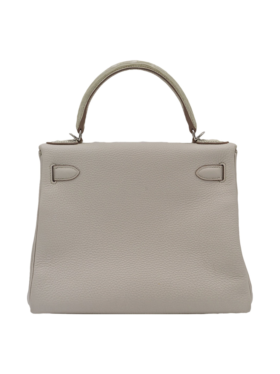 PRE-LOVED HERMES KELLY 28 TOUCH BETON PHW