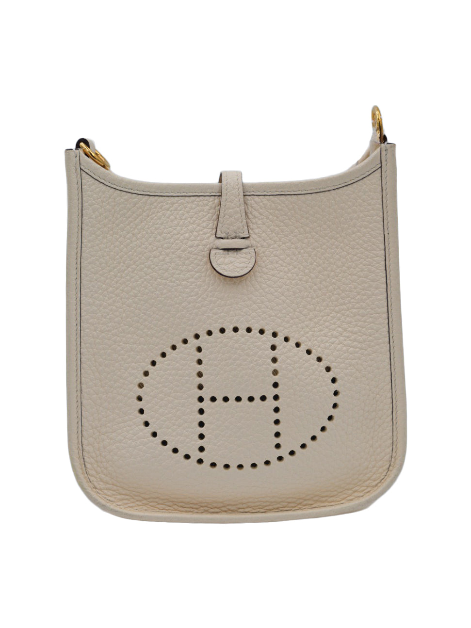USED HERMES MINI EVELYNE TAURILLON CLEMENCE NATA GHW