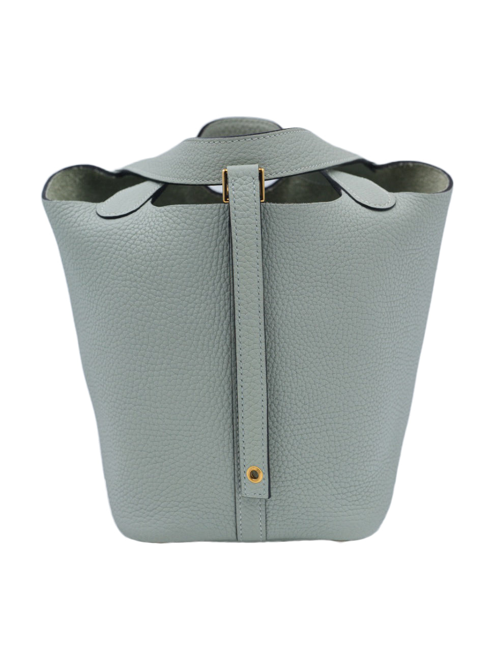 USED HERMES PICOTIN 18 TAURILLON CLEMENCE GRIS NEVE GHW