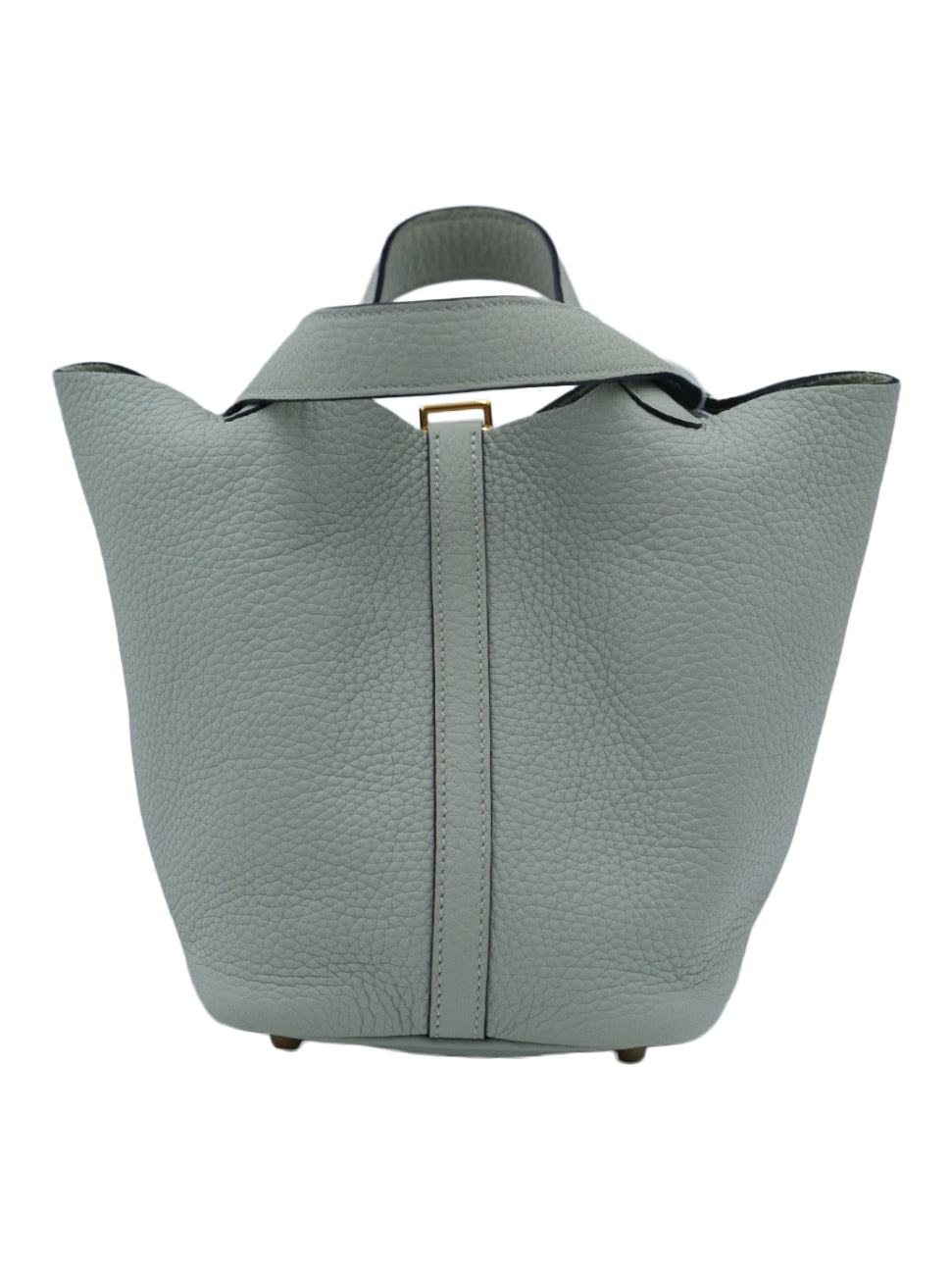 USED HERMES PICOTIN 18 TAURILLON CLEMENCE GRIS NEVE GHW