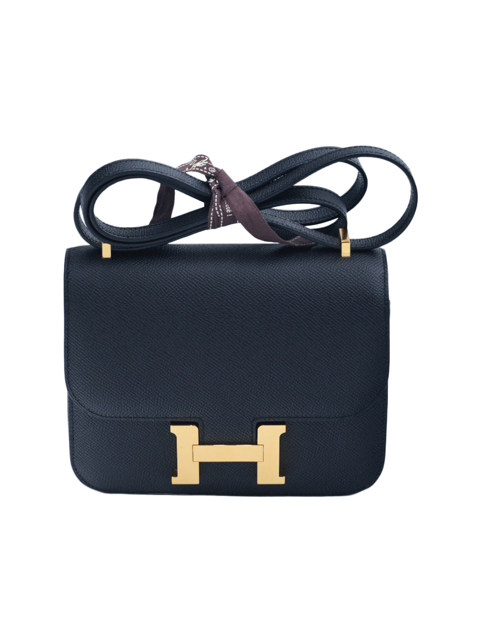 USED HERMES CONSTANCE 19 EPSOM BLACK GHW