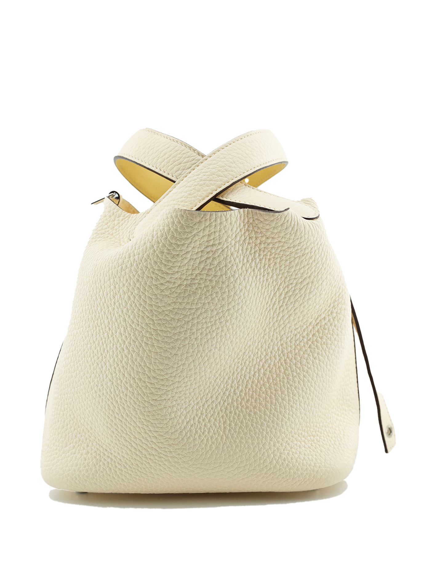 PRE-LOVED HERMES PICOTIN 18 TAURILLON CLEMENCE/ SWIFT NATA/ JAUNE MILTON PHW