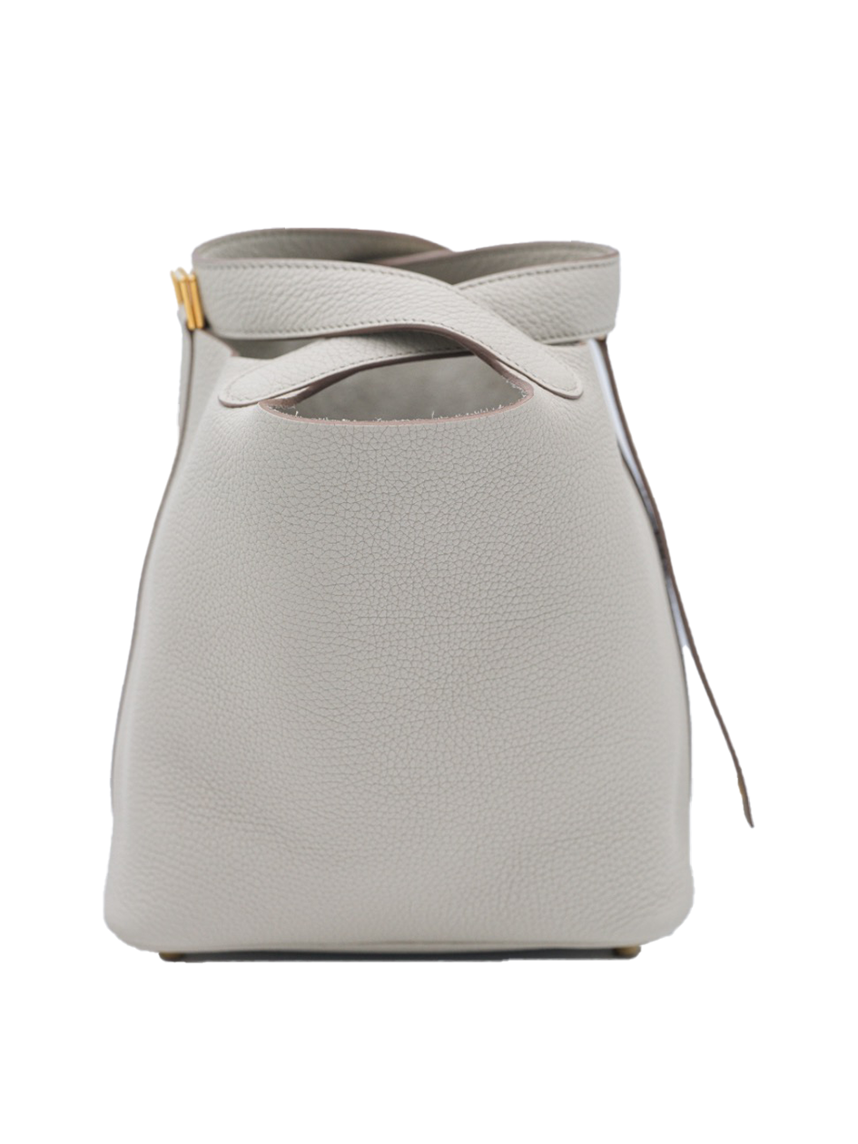 NEW HERMES PICOTIN 18 TAURILLON CLEMENCE BETON GHW