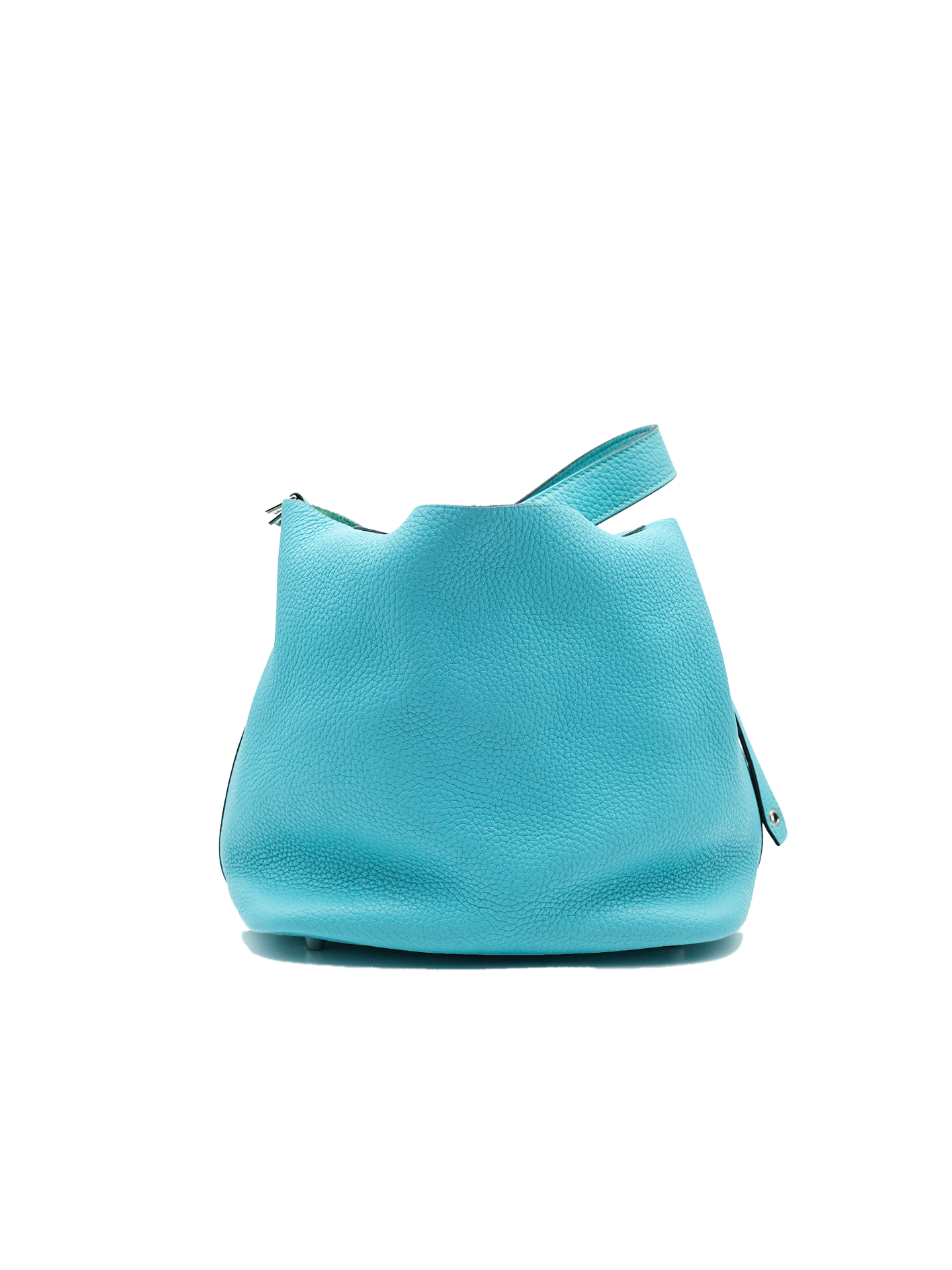 PRE-LOVED HERMÈS PICOTIN 22 TAURILLON CLEMENCE BLEU ATOLL PHW