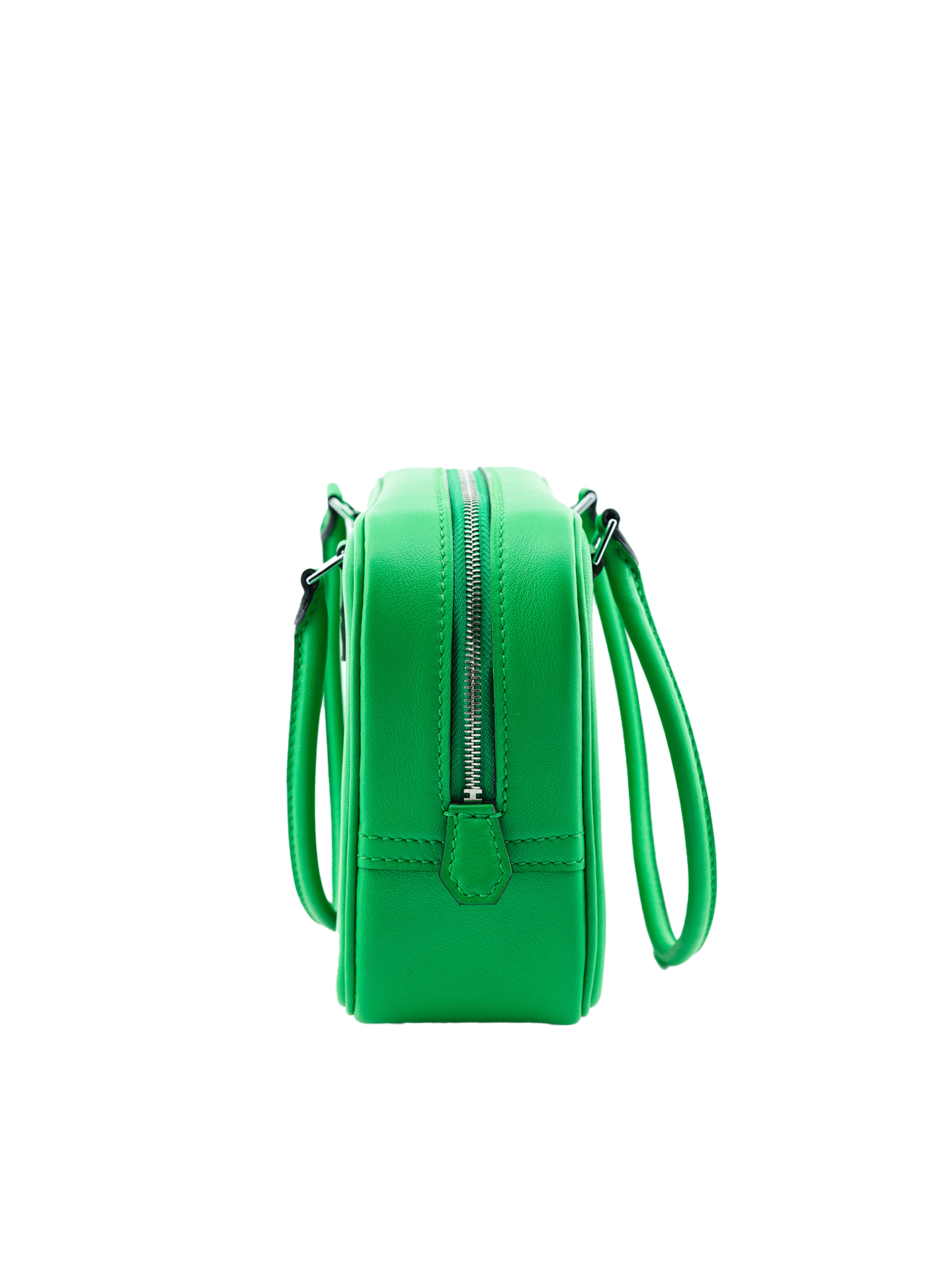 PRE-LOVED HERMES MINI PLUME SWIFT BAMBOO PHW