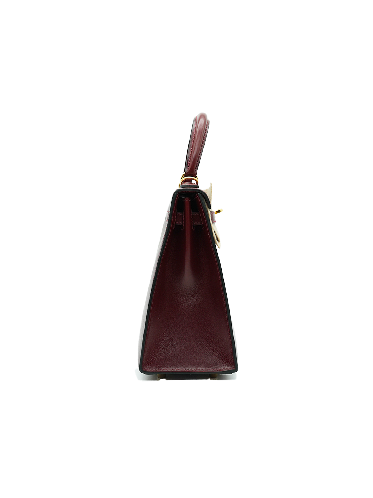 PRE-LOVED HERMÈS KELLY 25 BOX ROUGE H GHW