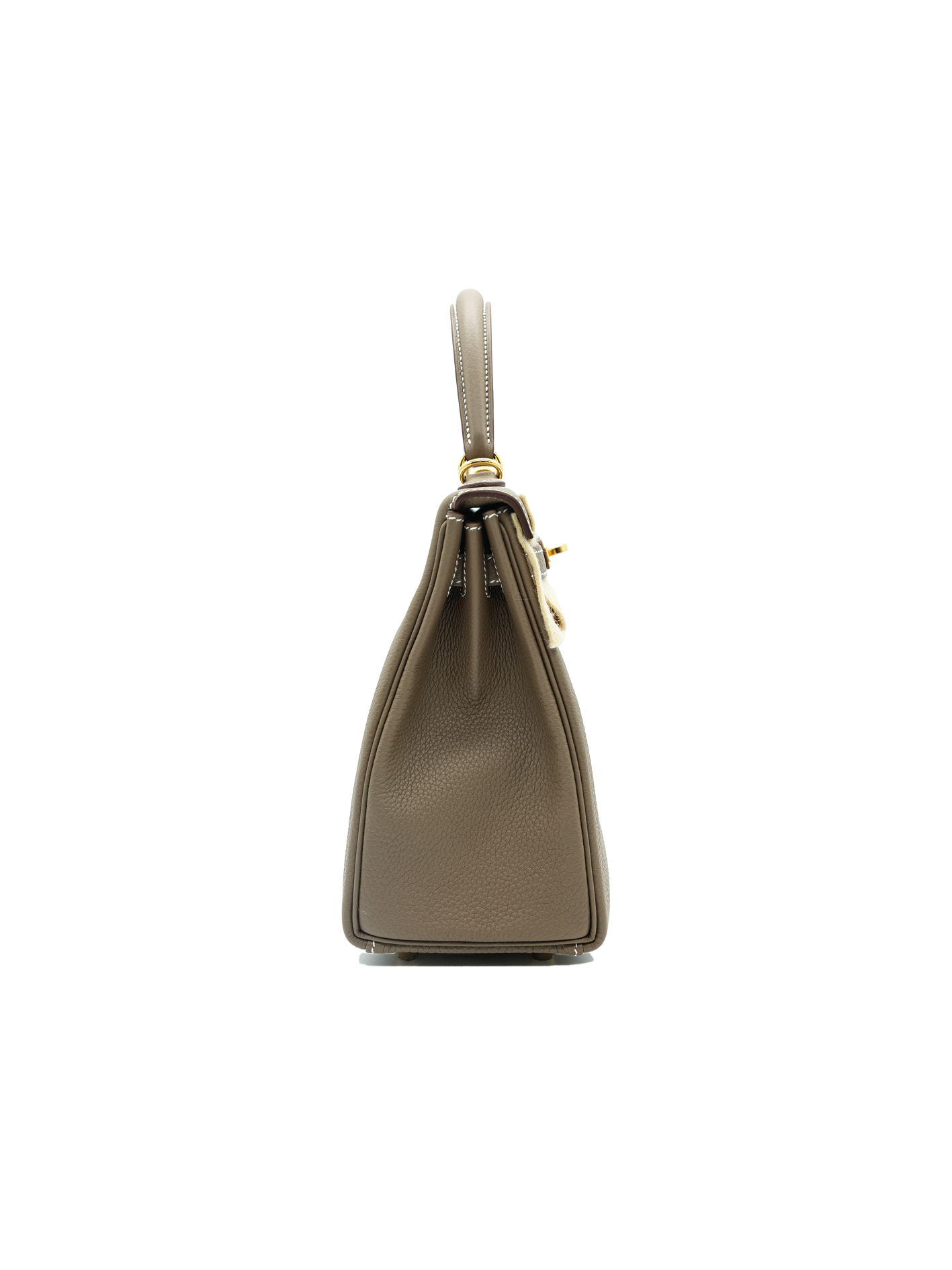 NEW HERMÈS KELLY 25 TOGO ETOUPE GHW