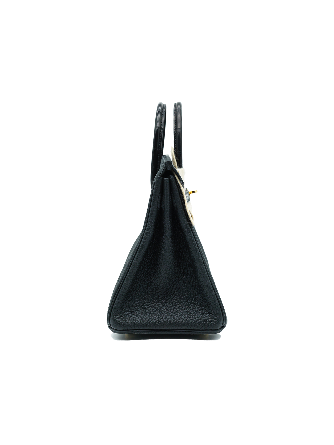 PRE-LOVED HERMÈS BIRKIN 25 TOUCH NILOTICUS CROCODILE/ TOGO BLACK GHW